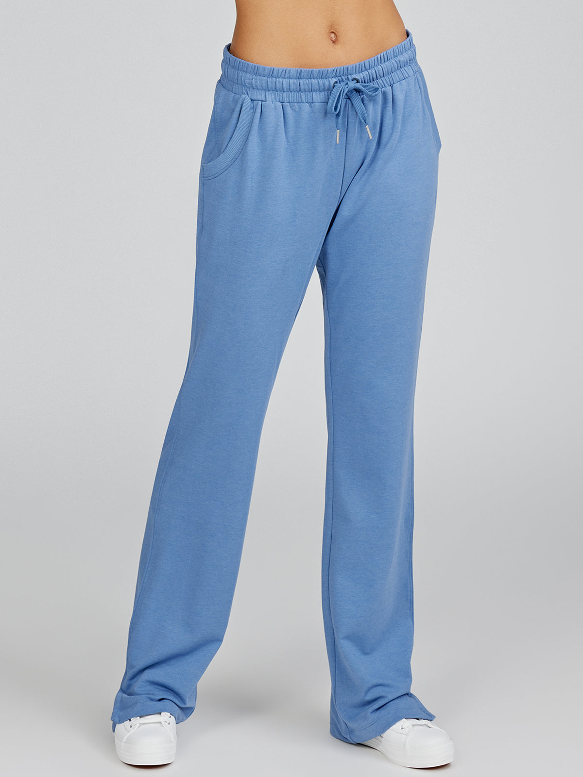 Ladies Pyjamas lounge pants brushed cotton cuff and pocket bottoms