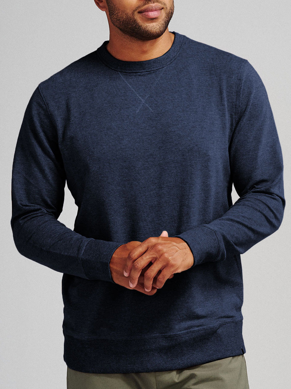 Men's Varsity French Terry Sweatshirt | tasc Performance