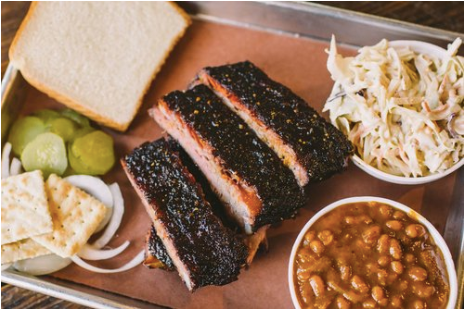 Smoked bbq ribs