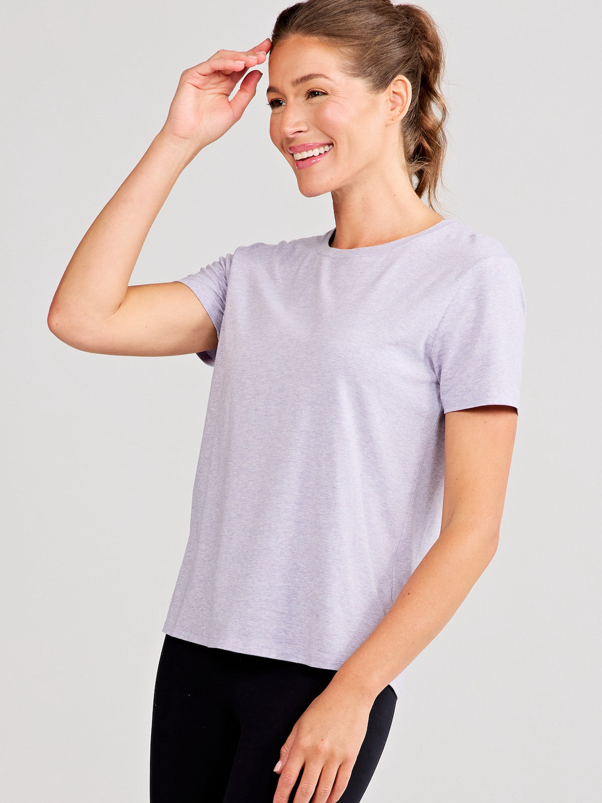 All Day Short Sleeve T-Shirt - tasc Performance (LavenderHeather)