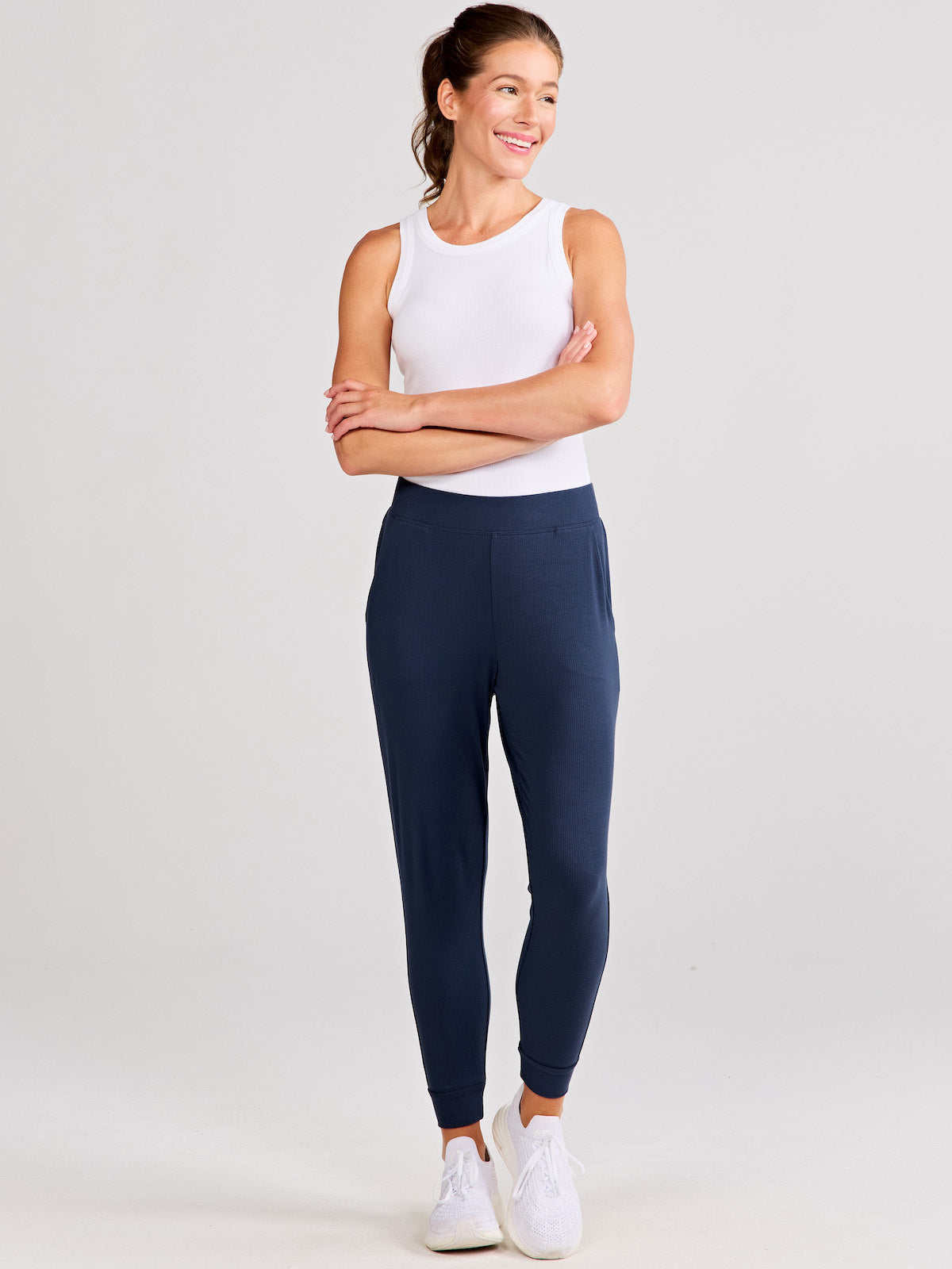 Microluxe Rib Jogger tasc Performance (Midnight)