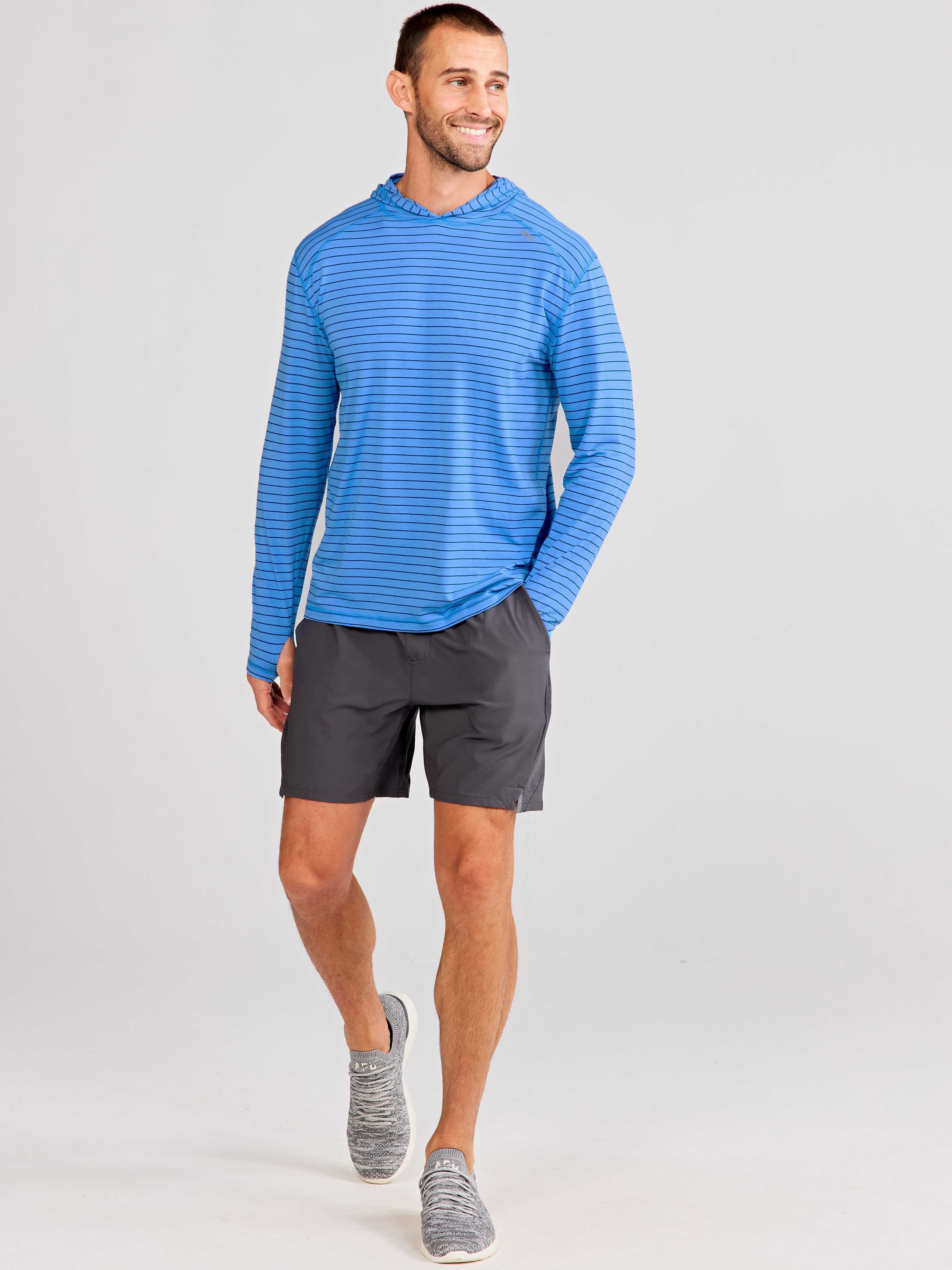 Carrollton Hoodie - tasc Performance (BlueTopaz/MarineBlue)