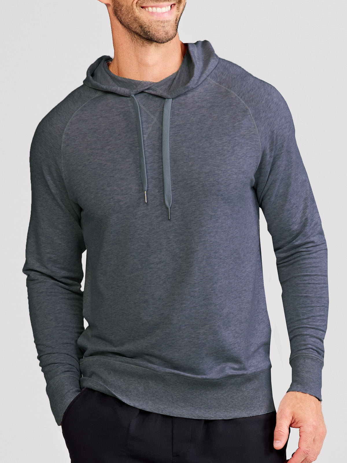 Stadium French Terry Hoodie - tasc Performance (IronHeather)