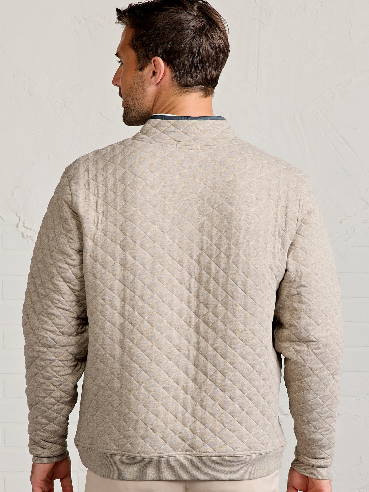 Newport Soft Quilt Pullover tasc Performance (GrayOakHeather)