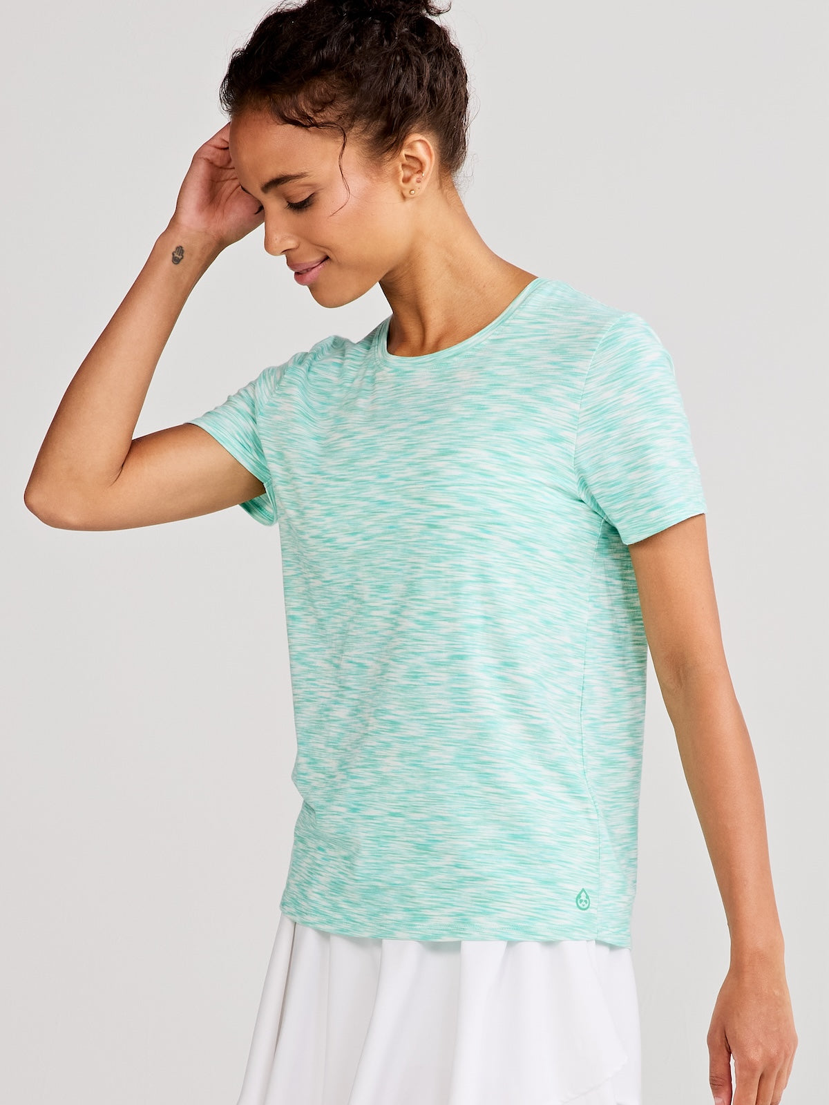 All Day Short Sleeve T-Shirt - tasc Performance (SeaGreenSpaceDye)