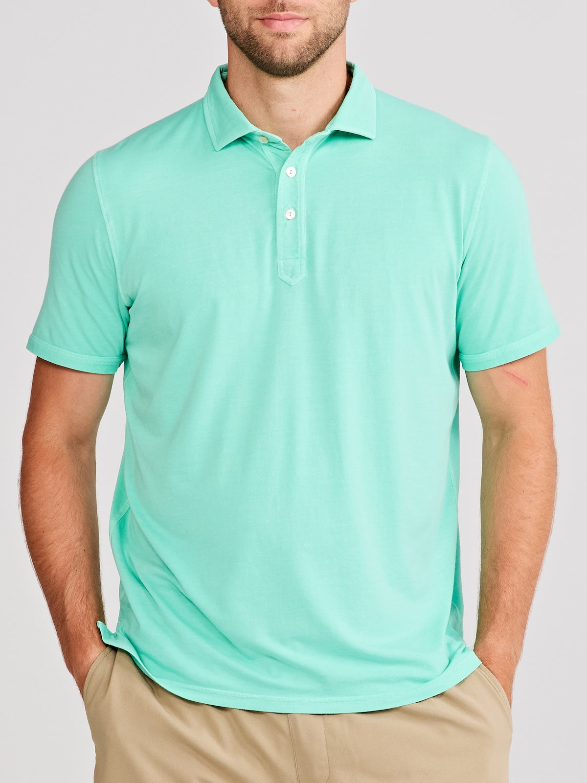 Everywear Pigment Dyed Polo - tasc Performance (SeaGreen)