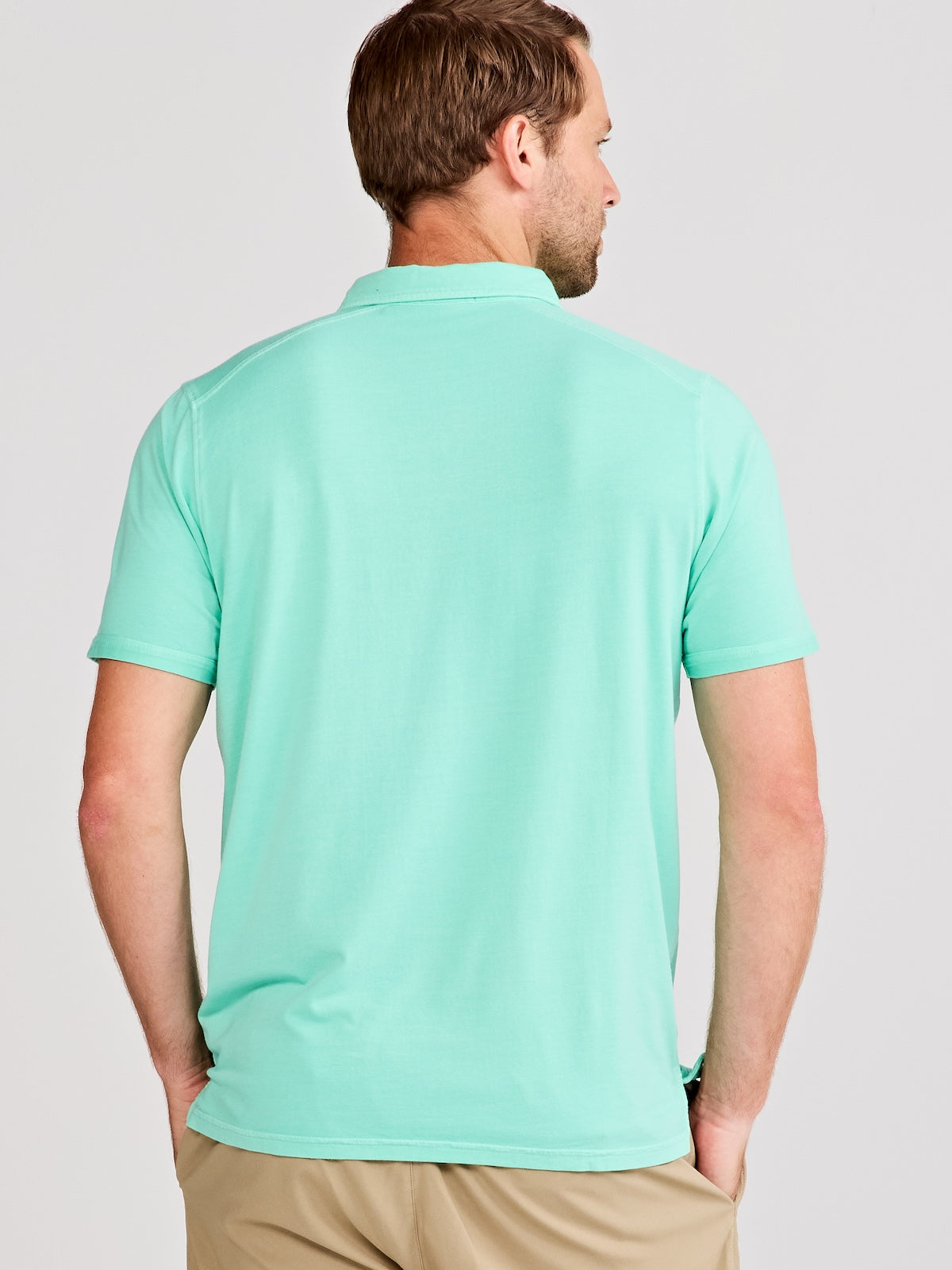 Everywear Pigment Dyed Polo - tasc Performance (SeaGreen)