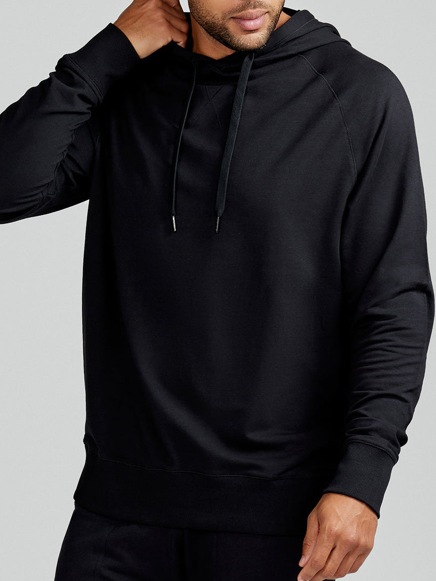 Varsity French Terry Hoodie - tasc Performance (Black)