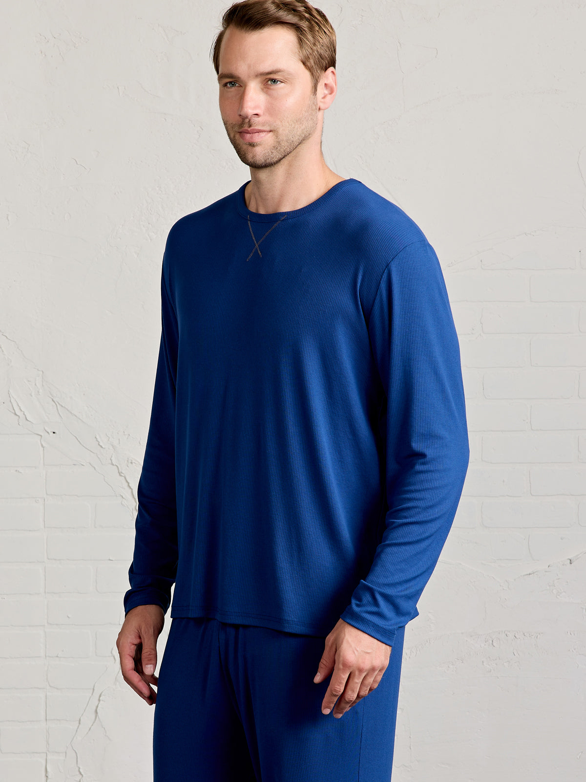 MicroLuxe Rib Long Sleeve - tasc Performance (MarineBlue)