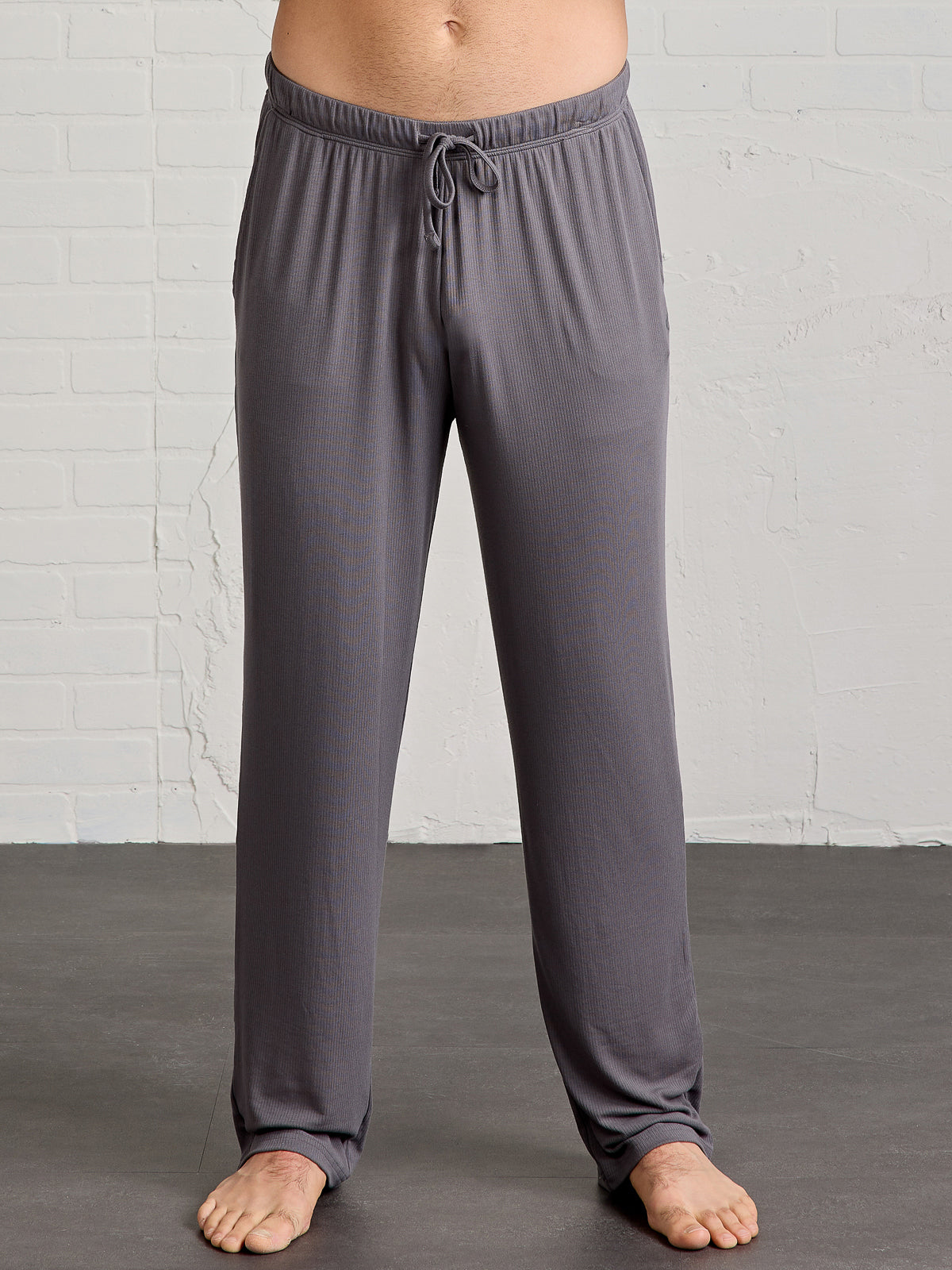 Microluxe Rib Sleep Pant M tasc Performance (StoneGray)