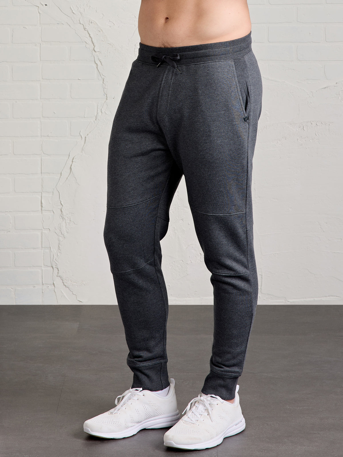 Men's Smart Fleece Jogger - tasc Performance (IronHeather)