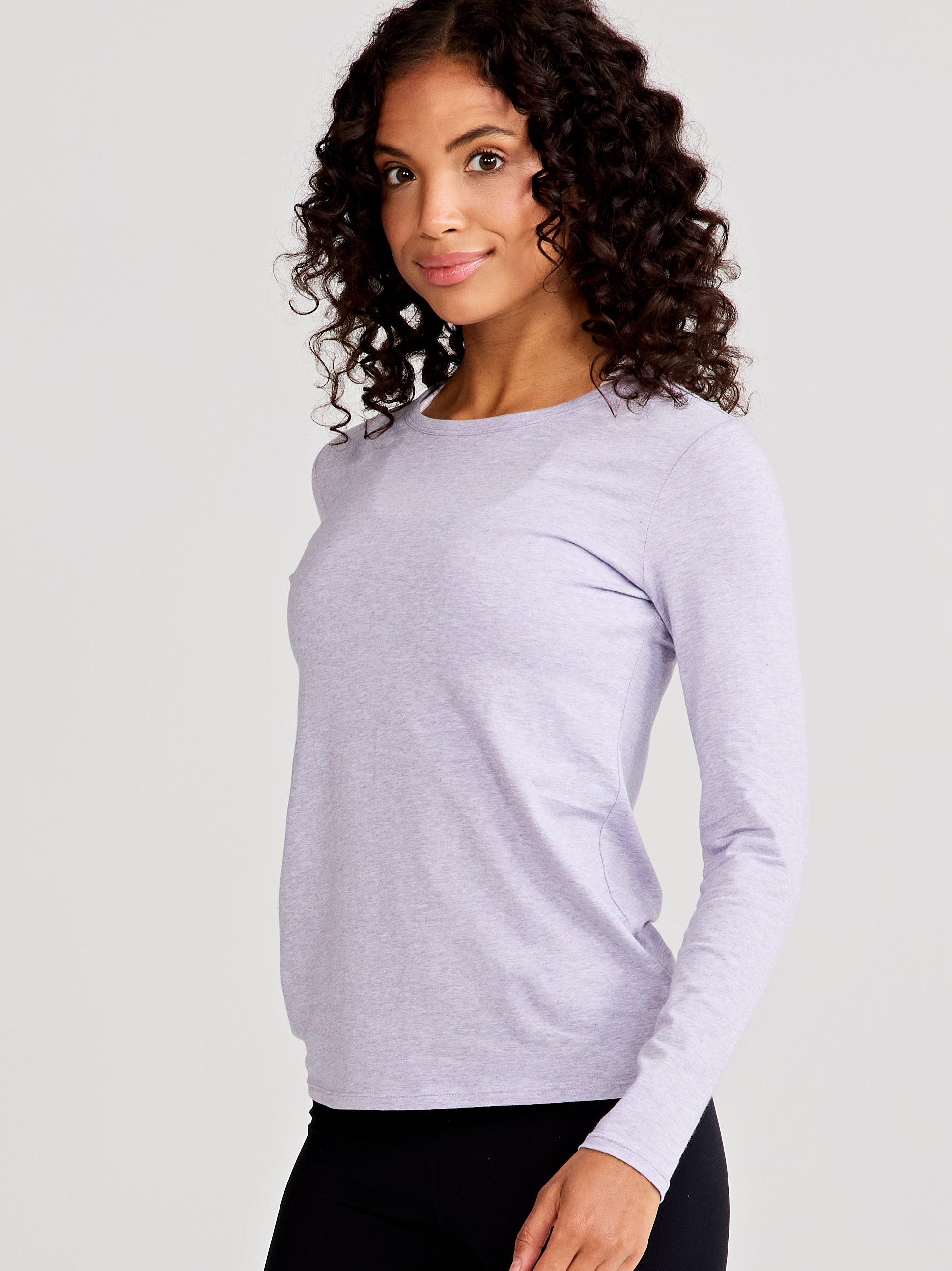 Nola crewneck long sleeve - tasc performance (LavenderHeather)