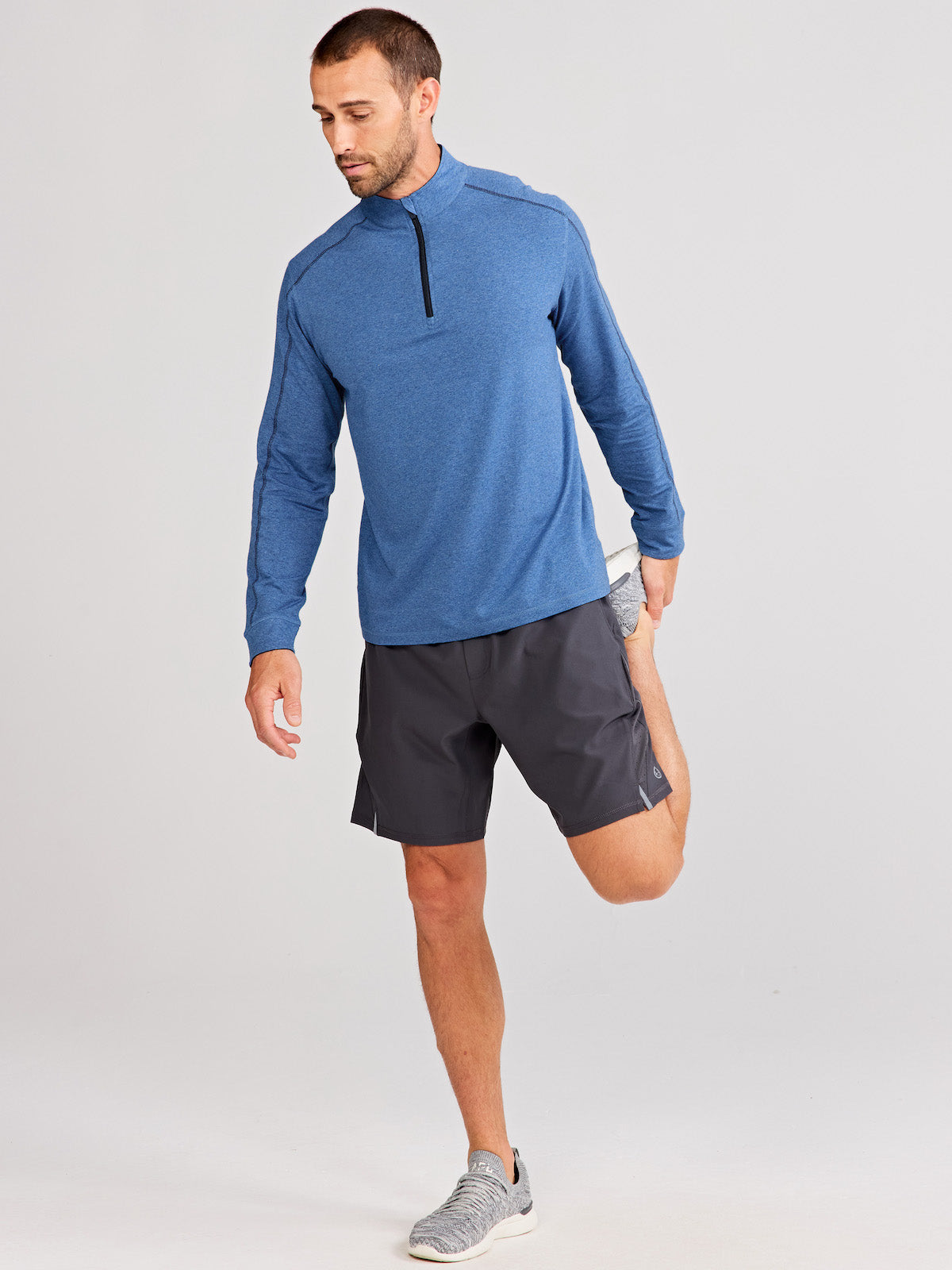 Carrollton Lightweight Quarter Zip tasc Performance (BlueJaspe)