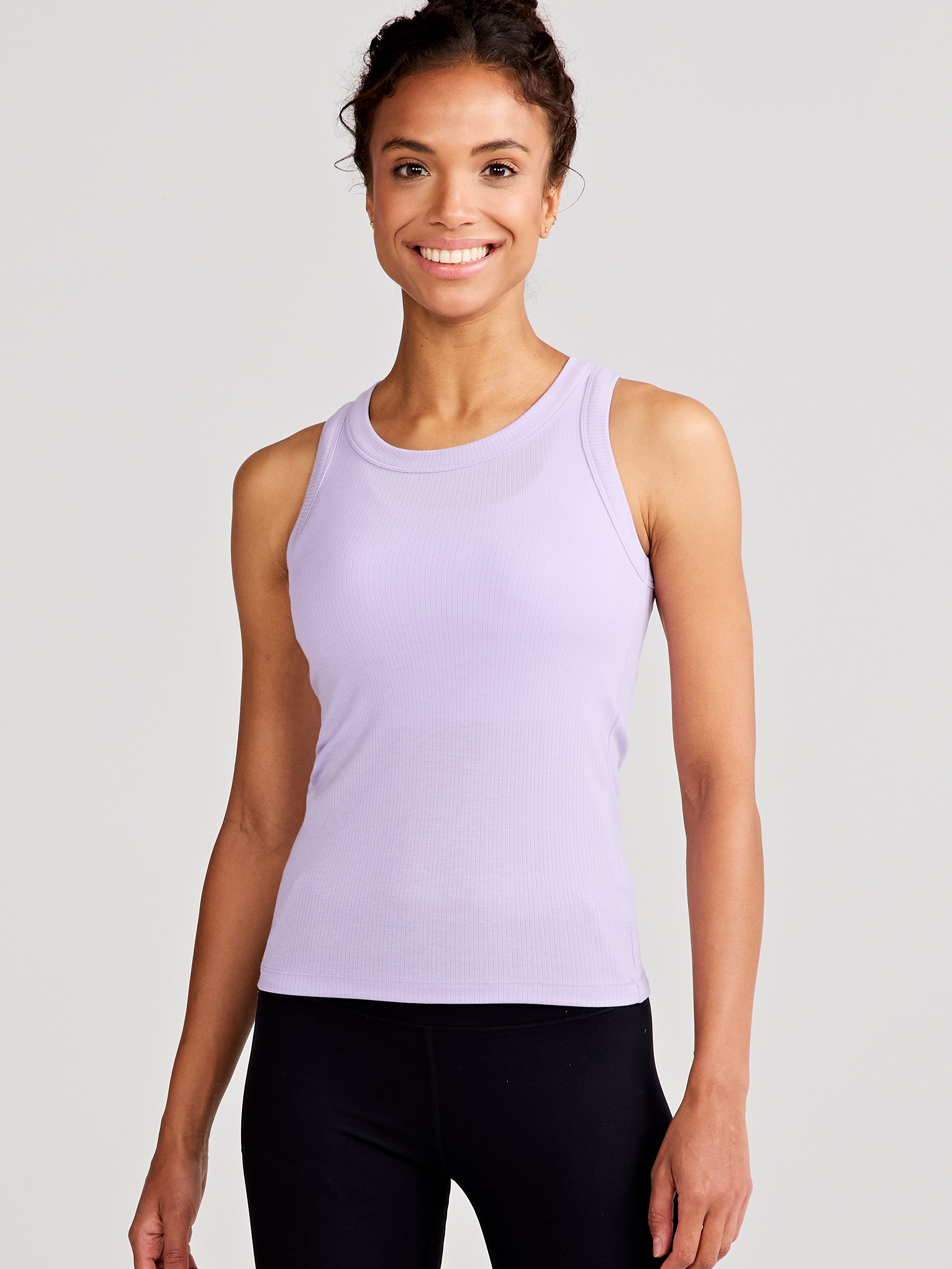 MicroLuxe Rib Tank - tasc Performance (LavenderCrystal)