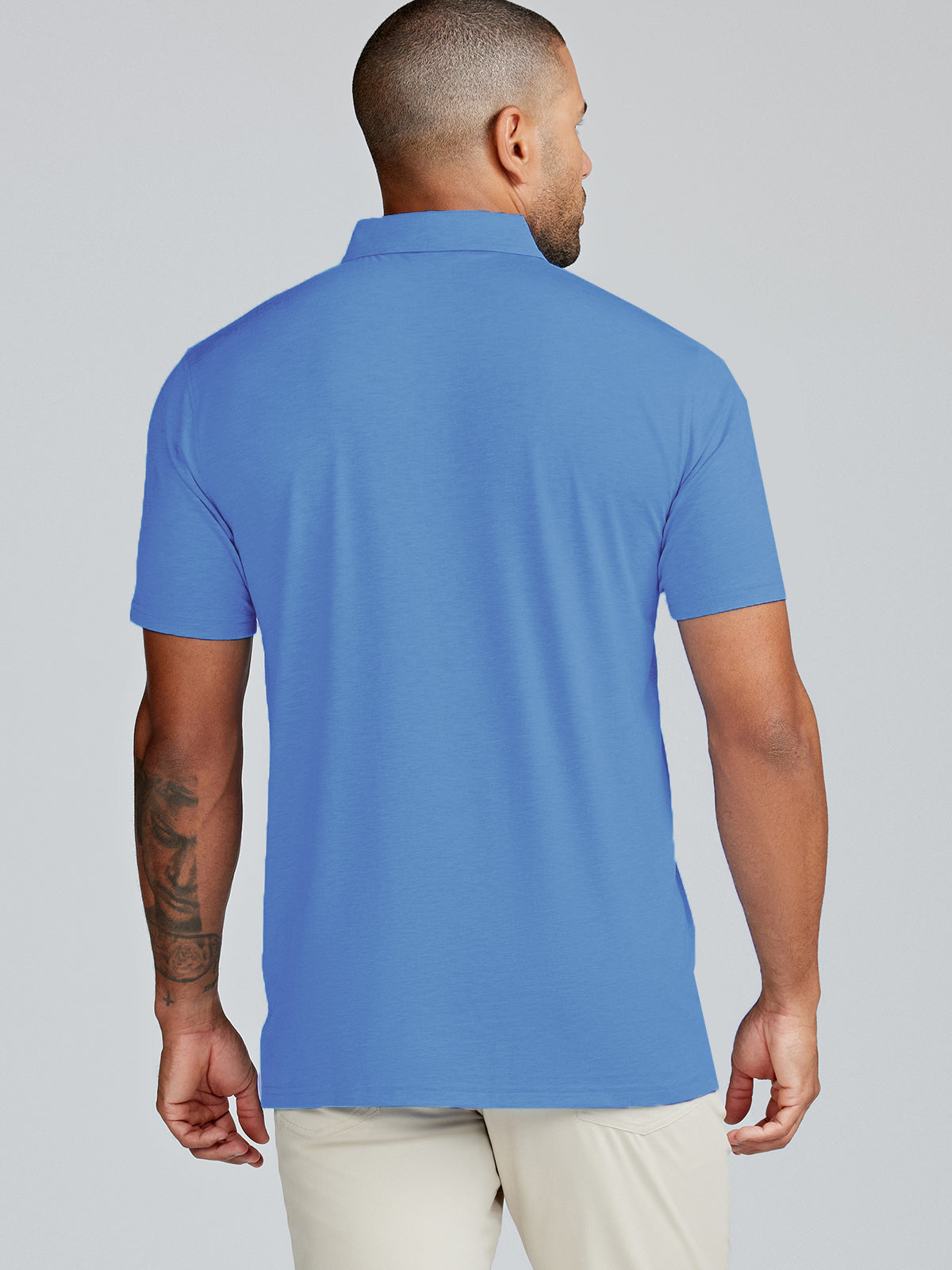 Cloud Lightweight Polo - tasc Performance (BlueTopazHeather)