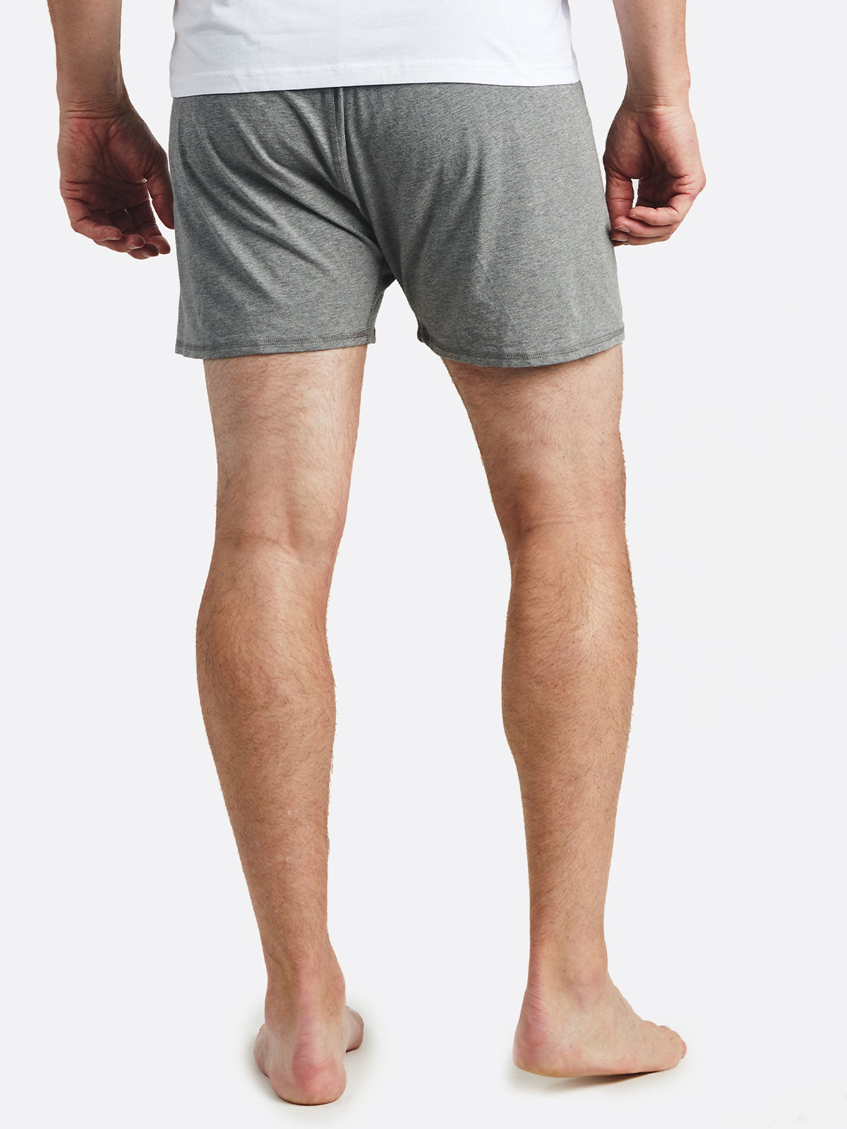 BamBare Bamboo Comfort Boxer - tasc Performance (LightHeatherGray)