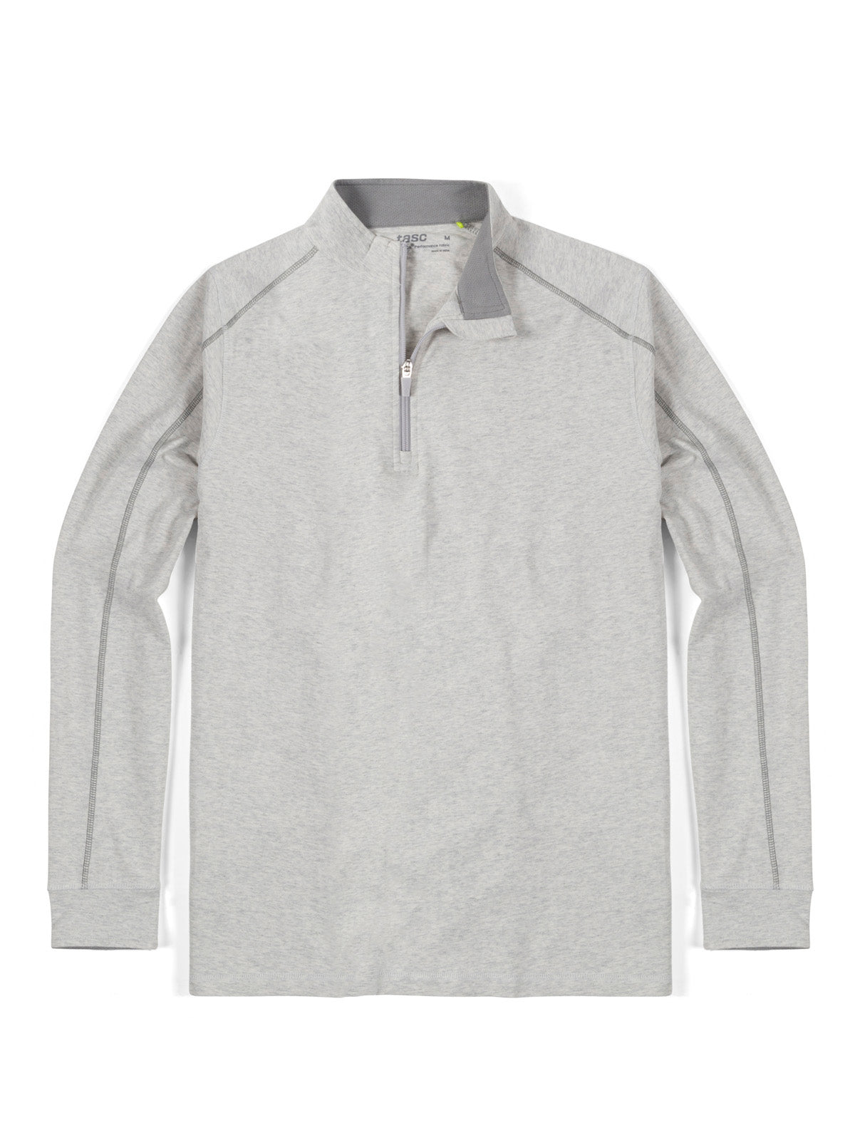 Carrollton Lightweight Quarter Zip tasc Performance (MarbleHeather/SharkGray)