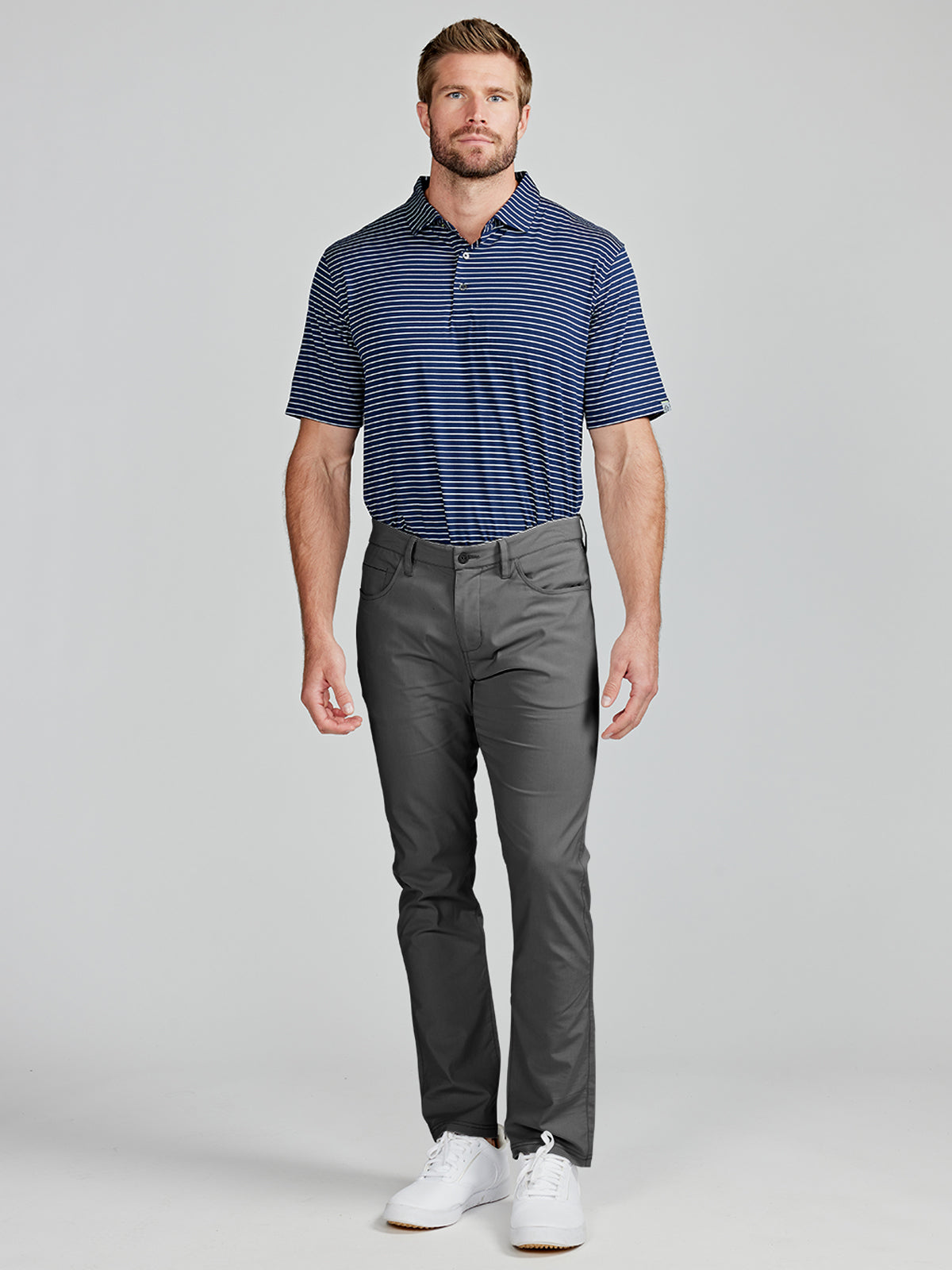 Orlebar Brown| Granite Tailored Fit Washed Linen Trousers