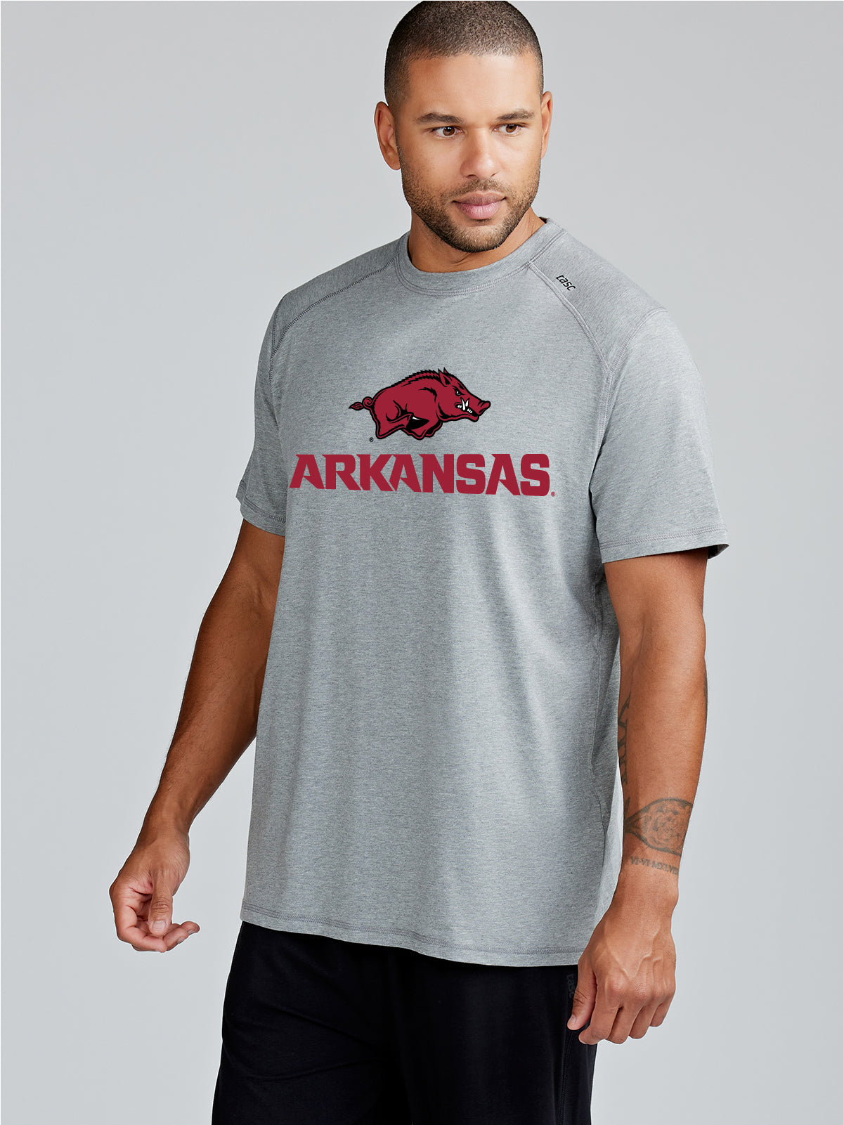 Carrollton Fitness T-Shirt - Arkansas tasc Performance (HeatherGray)