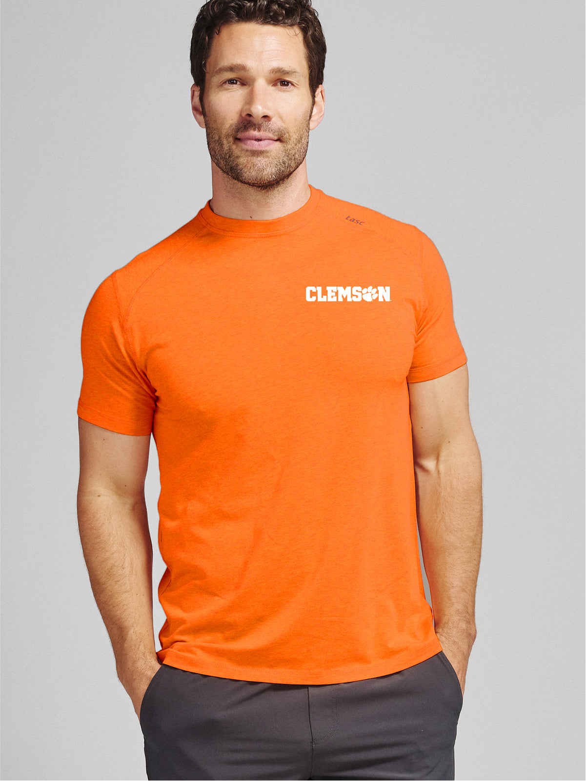 Carrollton Fitness T-Shirt - Clemson - tasc Performance (OrangeC)