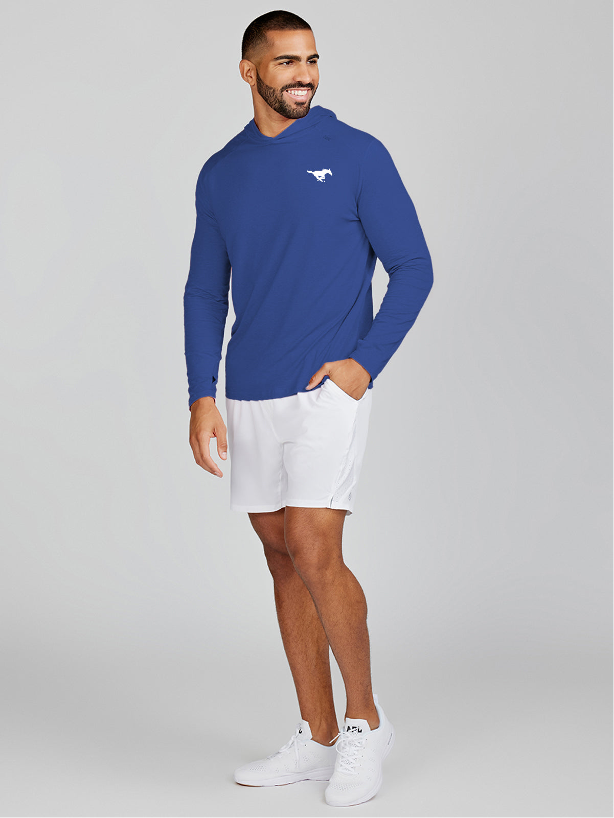 Carrollton Lightweight Hoodie - SMU - tasc Performance (RoyalC)