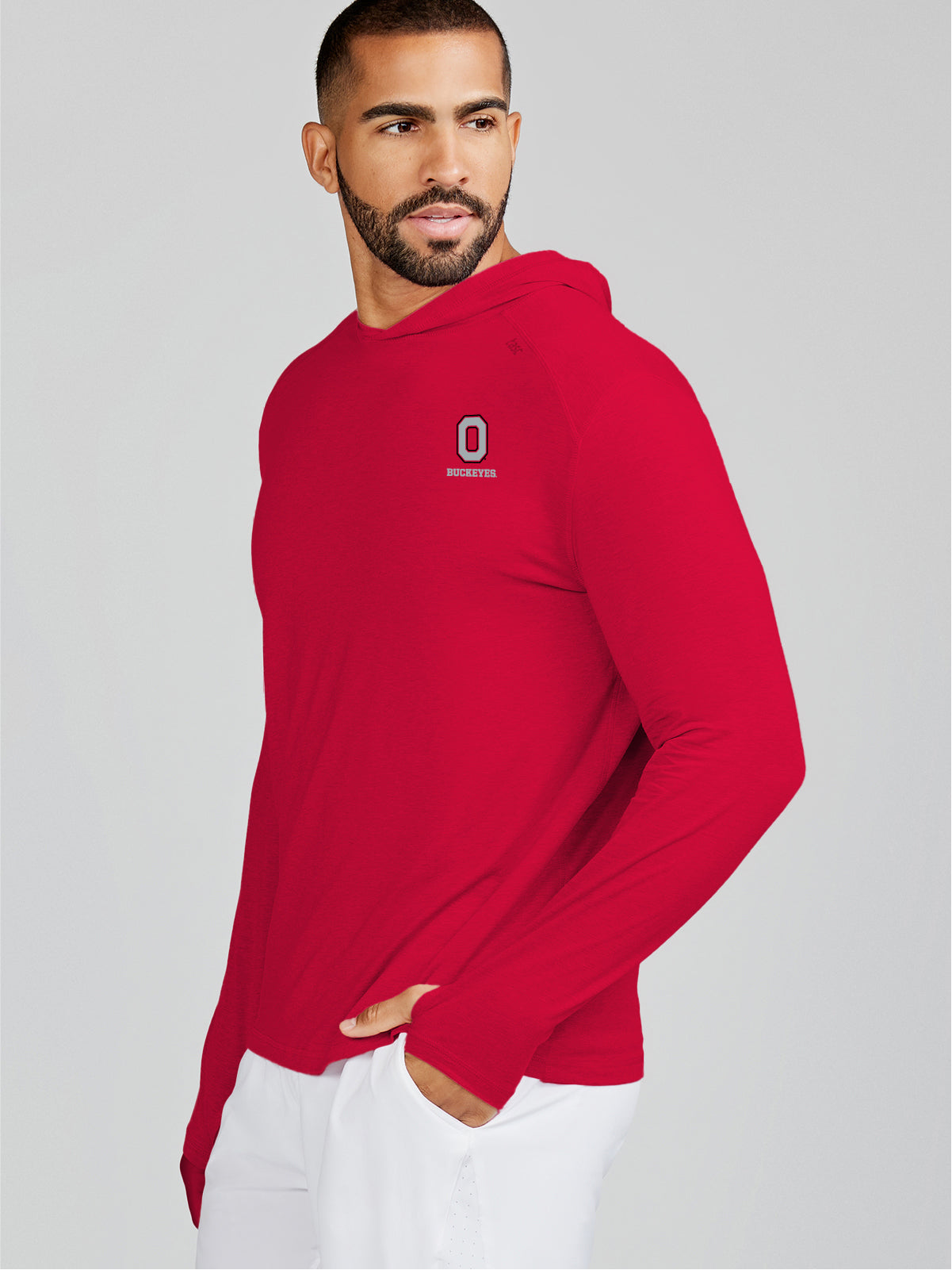 Carrollton Lightweight Hoodie - Ohio State - tasc Performance (ScarletC)