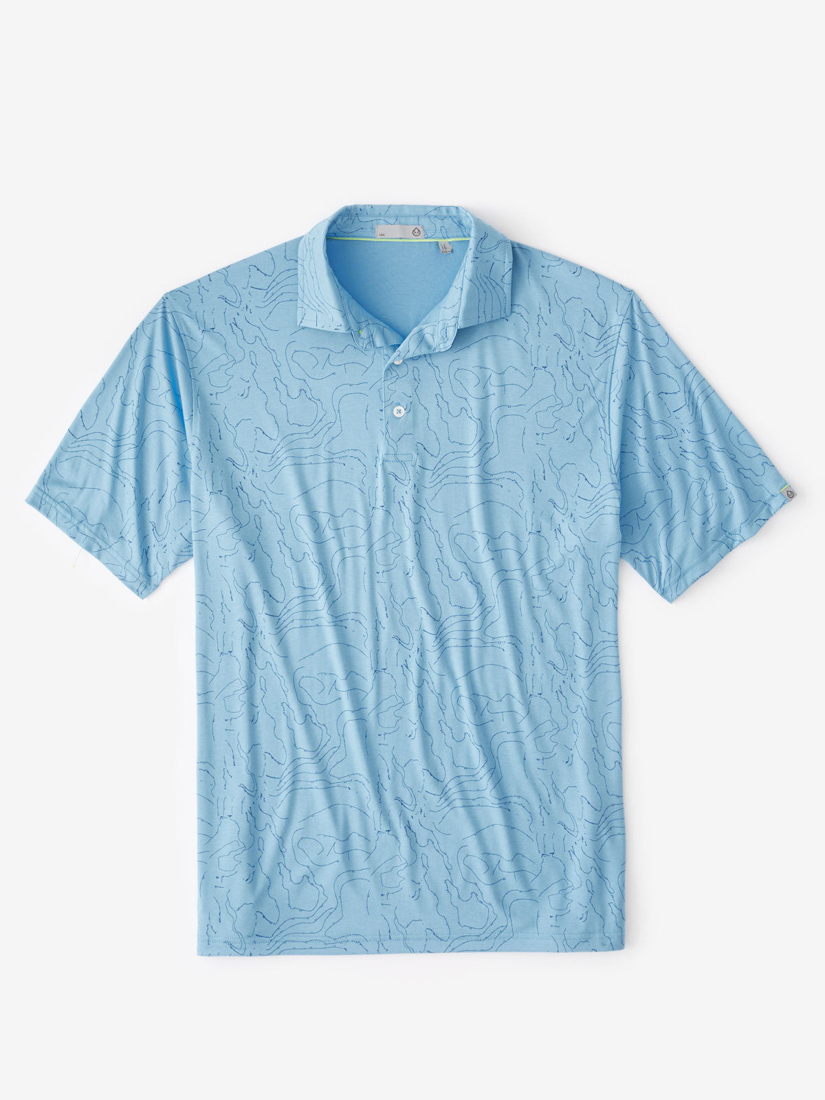 Cloud Polo - Topography Print – tasc Performance