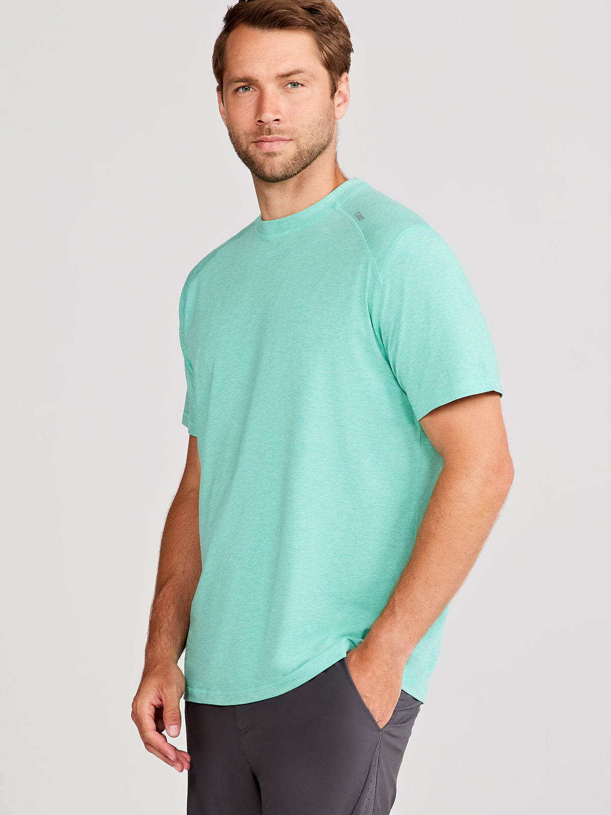 Carrollton Fitness T-Shirt tasc Performance (SeaGreenHeather)