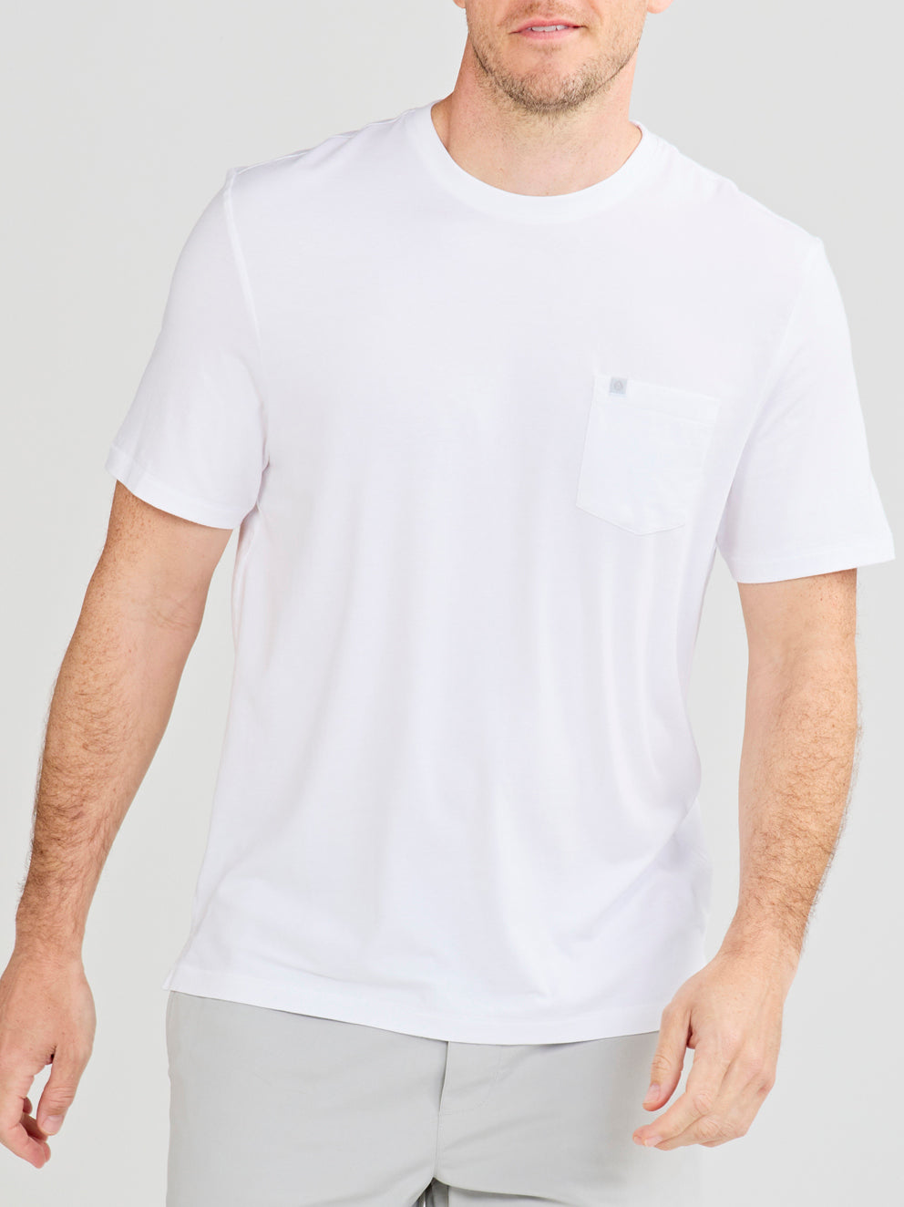 Seaside Wash Pocket T-Shirt - tasc Performance (White)