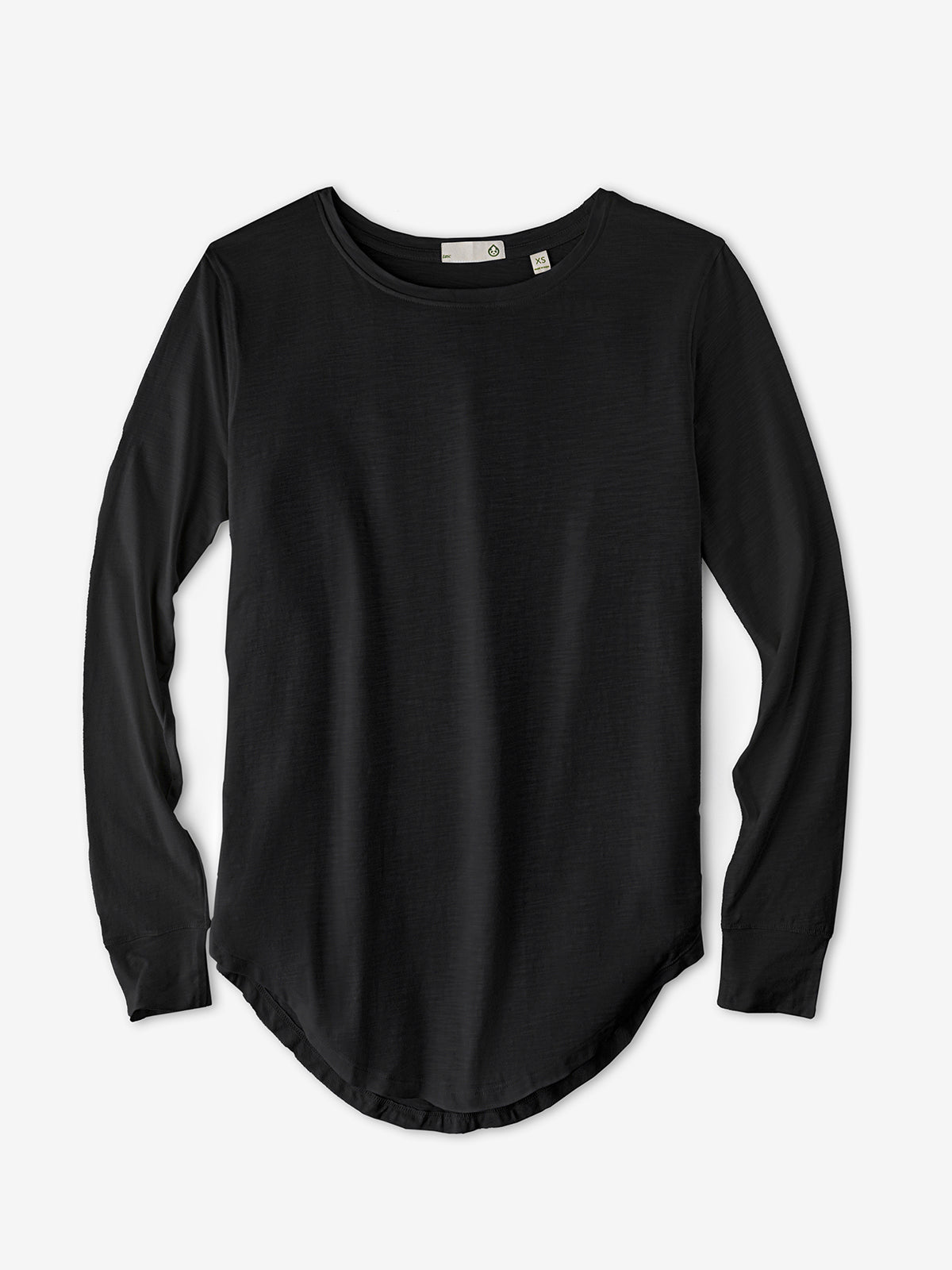 Longline Long Sleeve T-Shirt tasc Performance (Black)