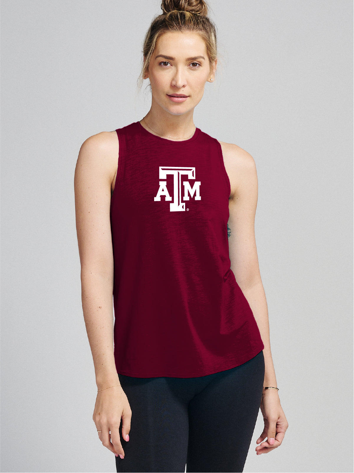 NOLA Tank 2.0 - Texas A&M tasc Performance (Maroon)