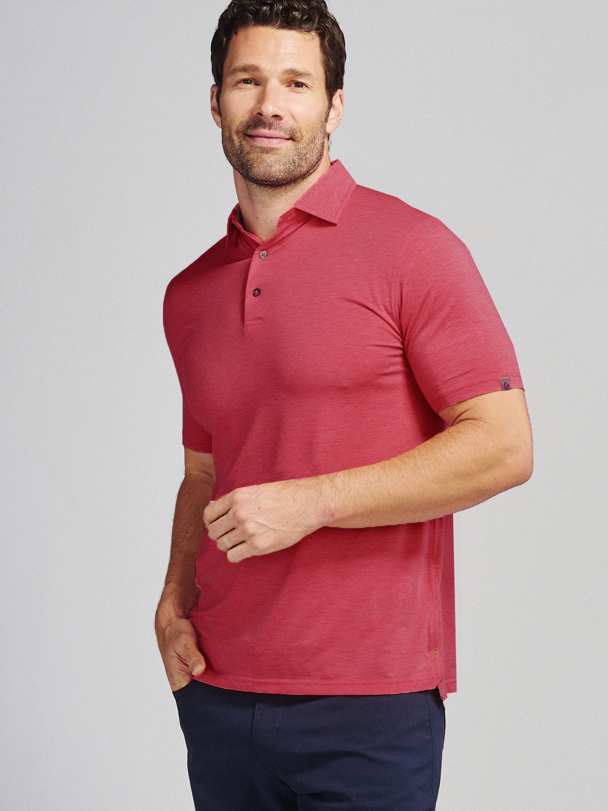 Cloud Lightweight Polo - tasc Performance (RubyHeather)