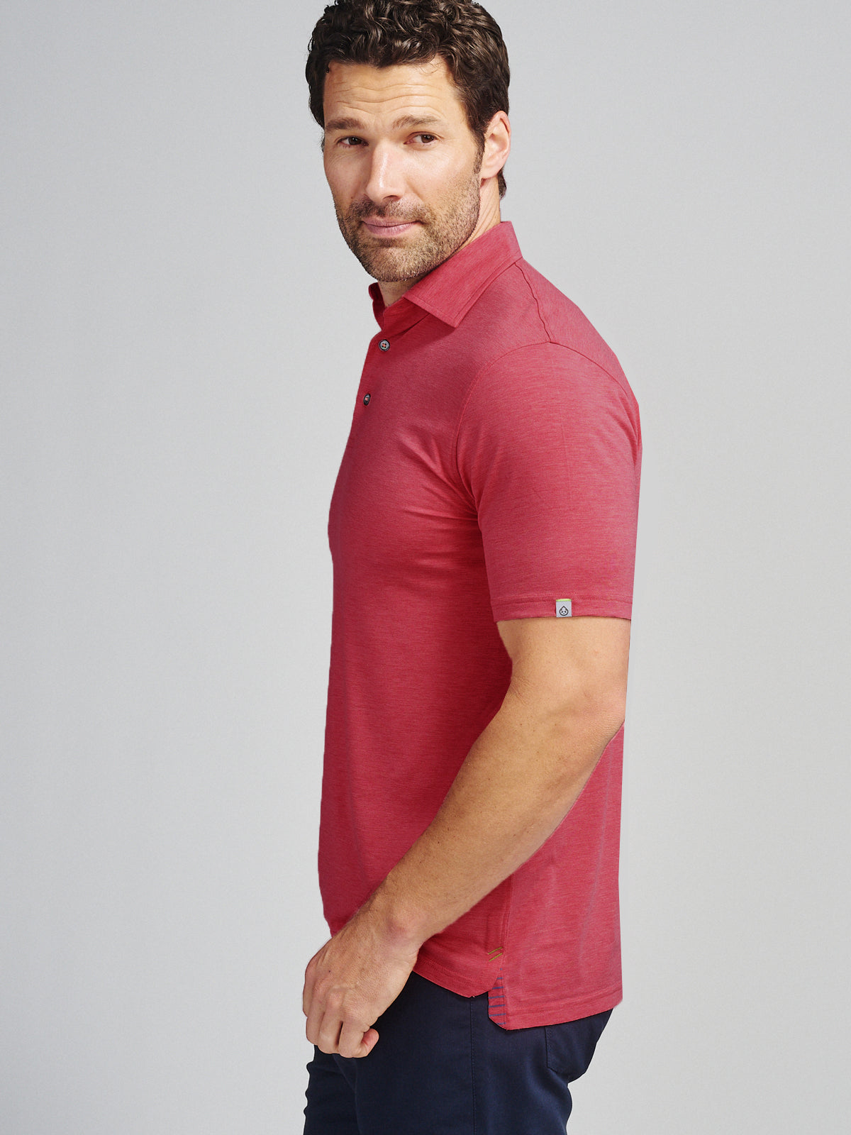 Cloud Lightweight Polo - tasc Performance (RubyHeather)