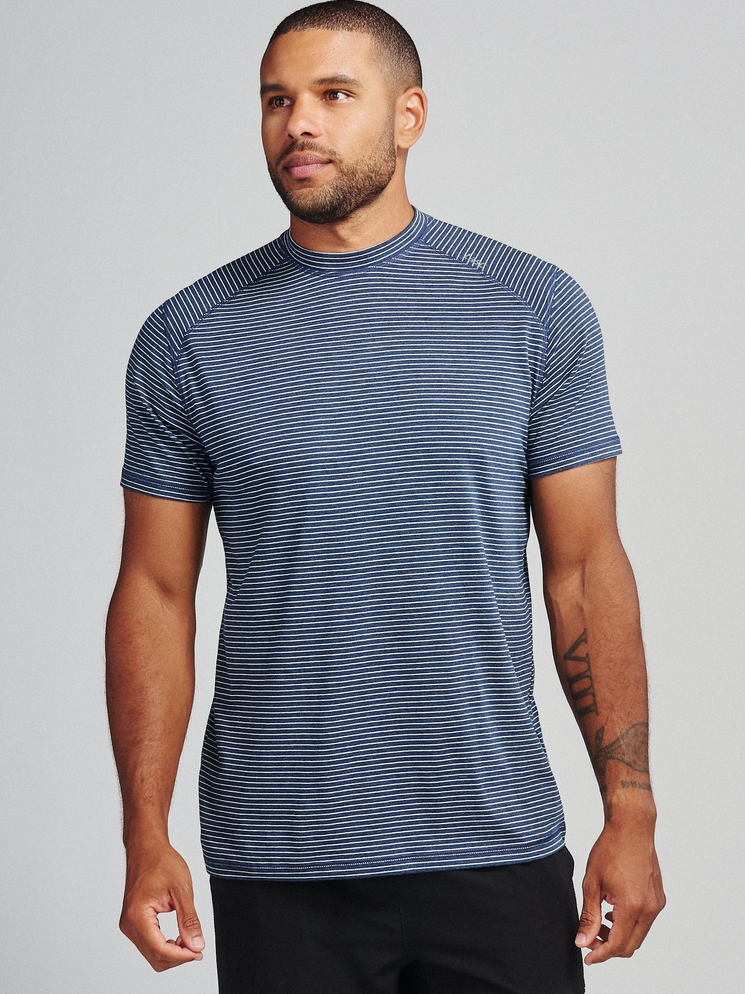 Carrollton Fitness T-Shirt - Mini Stripe