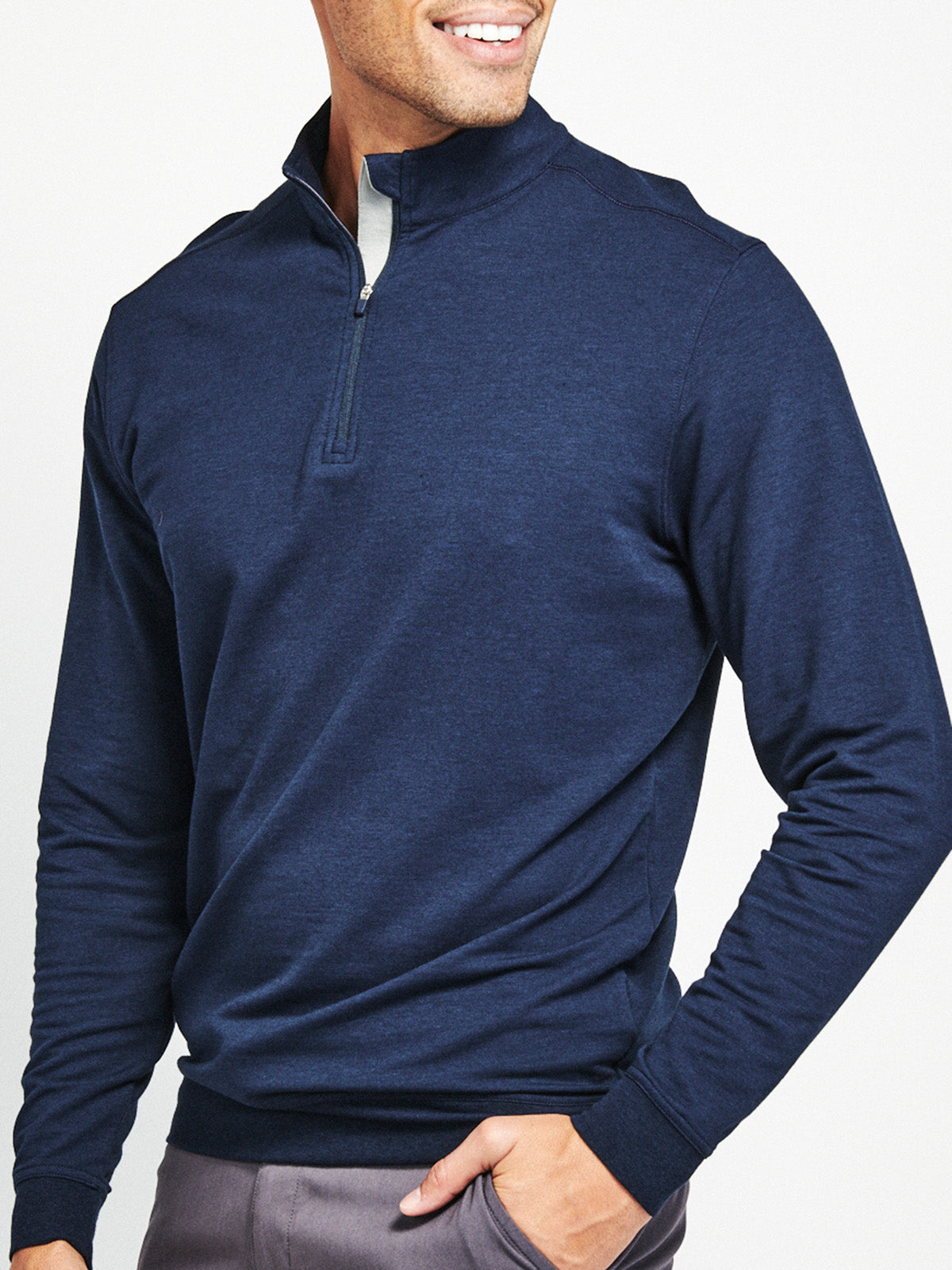 Cloud Golf Quarter Zip - tasc Performance (ClassicNavy)