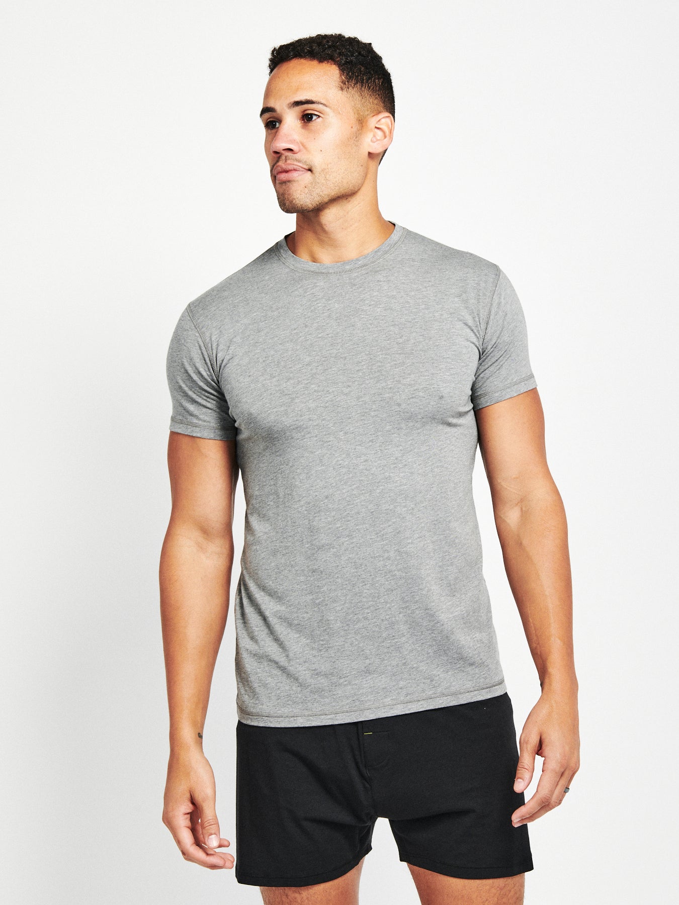 Crew Neck Undershirt - tasc Performance (HeatherGray)