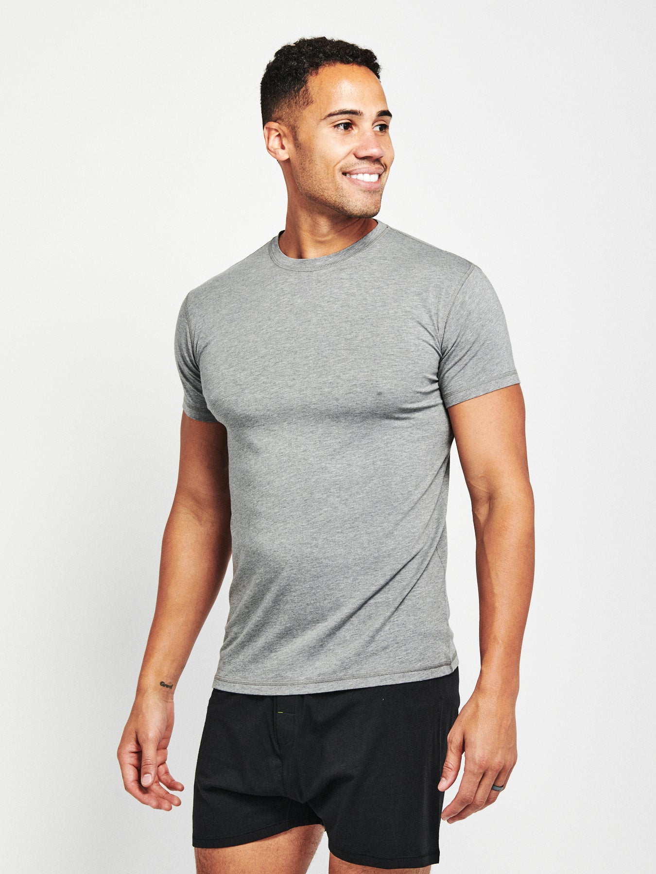 Crew Neck Undershirt - tasc Performance (HeatherGray)