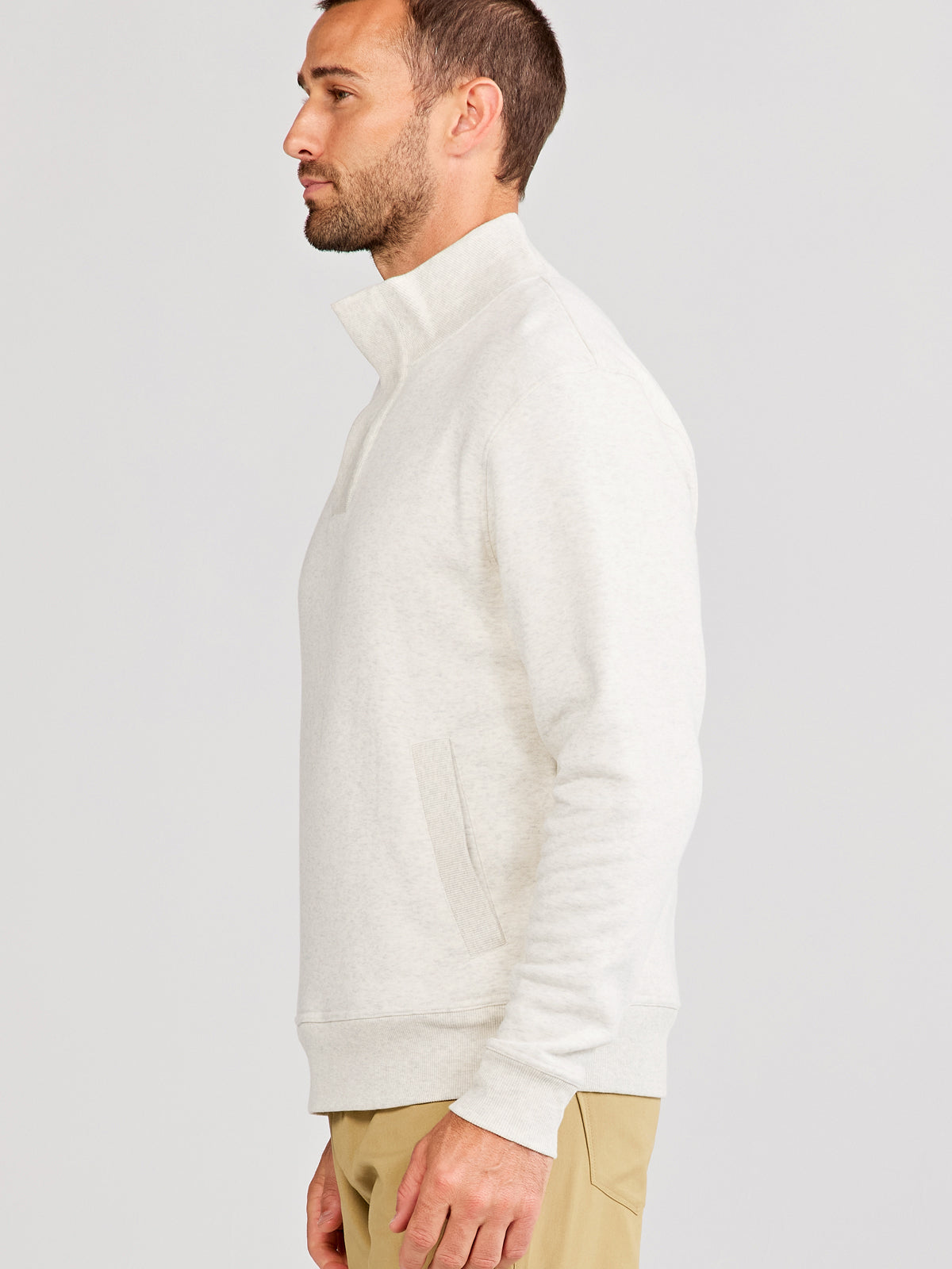 Hudson Henley Sweatshirt tasc Performance (MineralHeather)