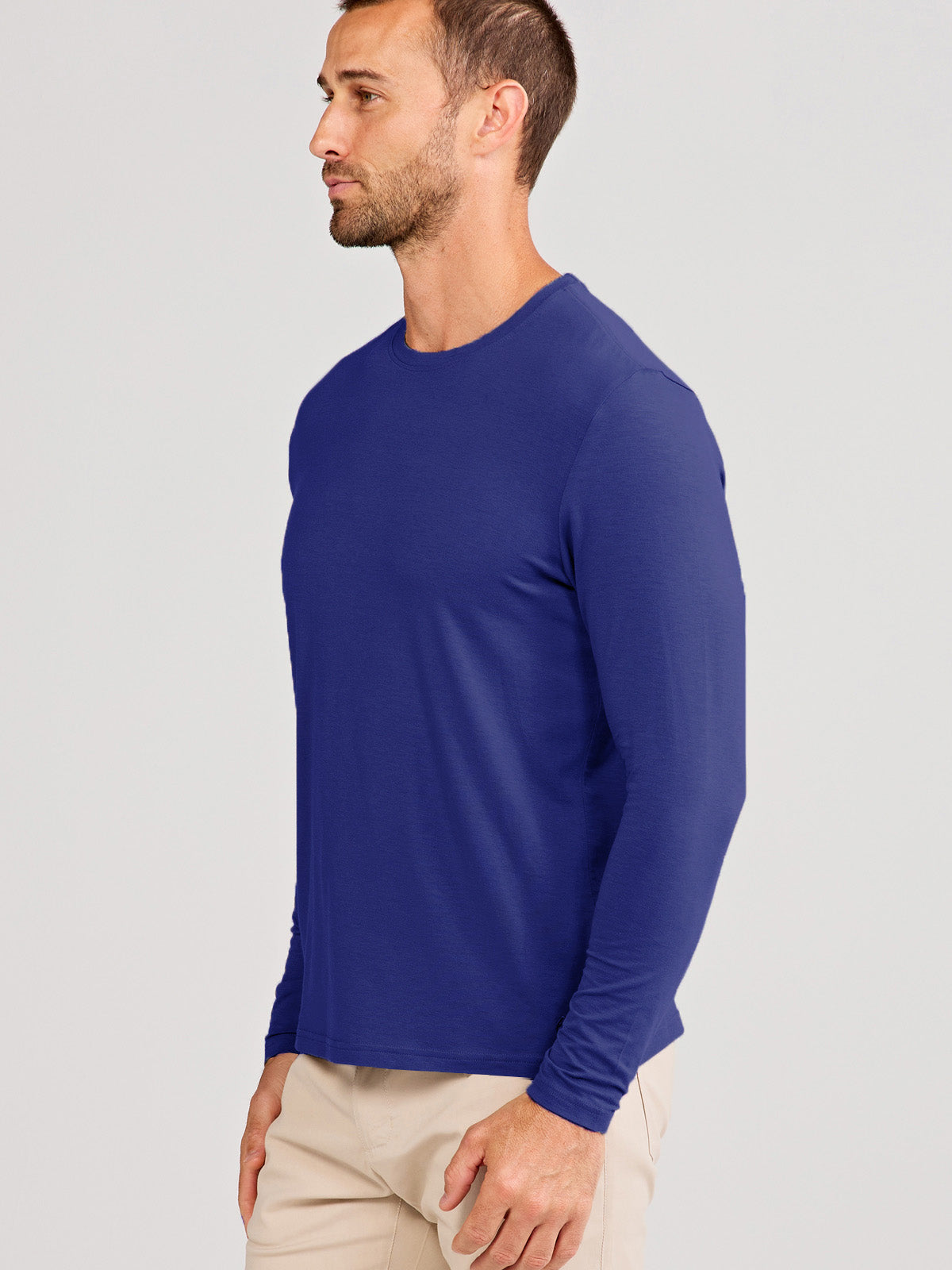 Pimaluxe Long Sleeve T-Shirt tasc Performance (MarineBlue)