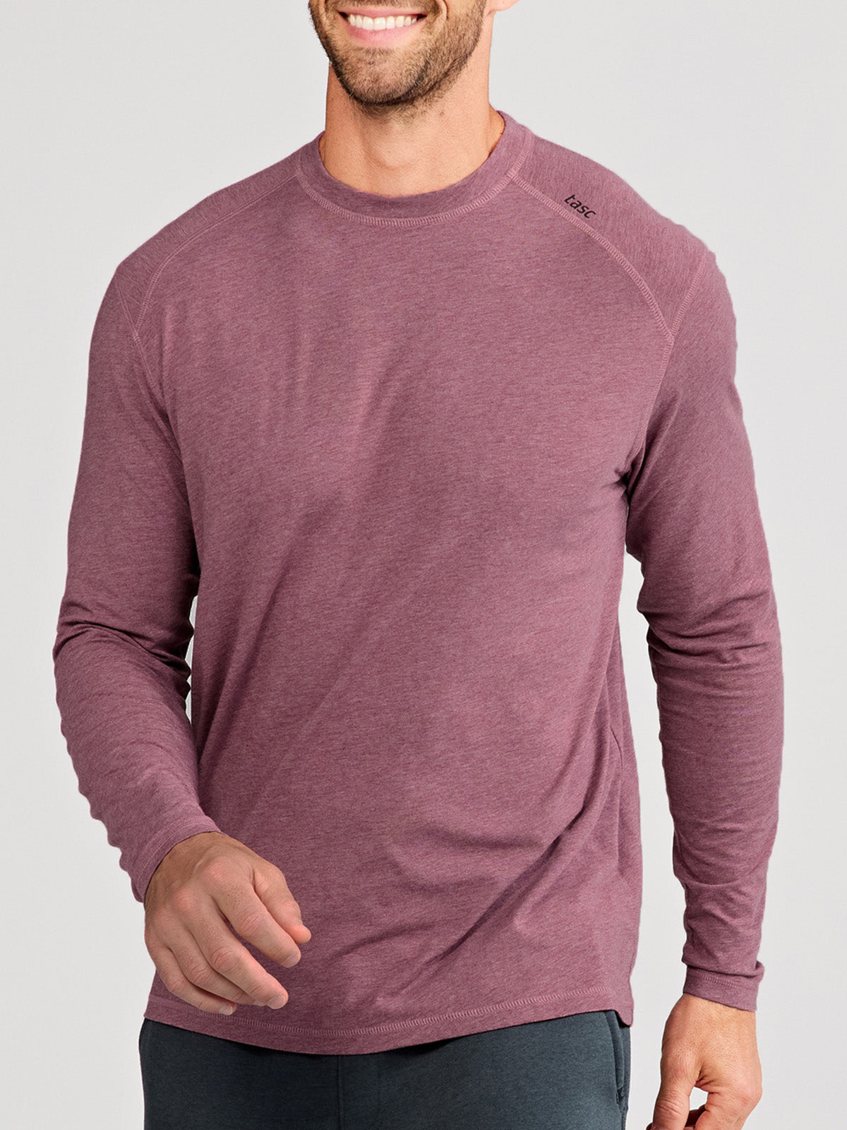 Carrollton Long Sleeve Fitness T-Shirt - tasc Performance (AuroraHeather)