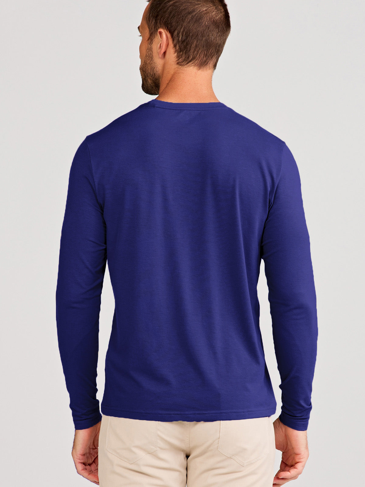 Pimaluxe Long Sleeve T-Shirt tasc Performance (MarineBlue)