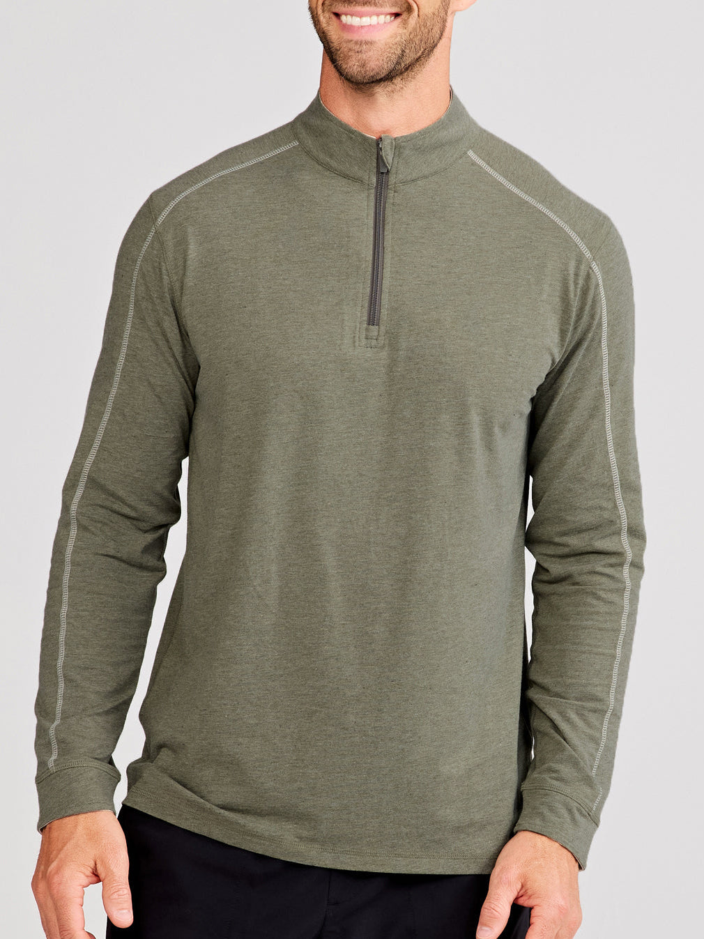 Carrollton 1/4 Zip - tasc Performance (CactusHeather)