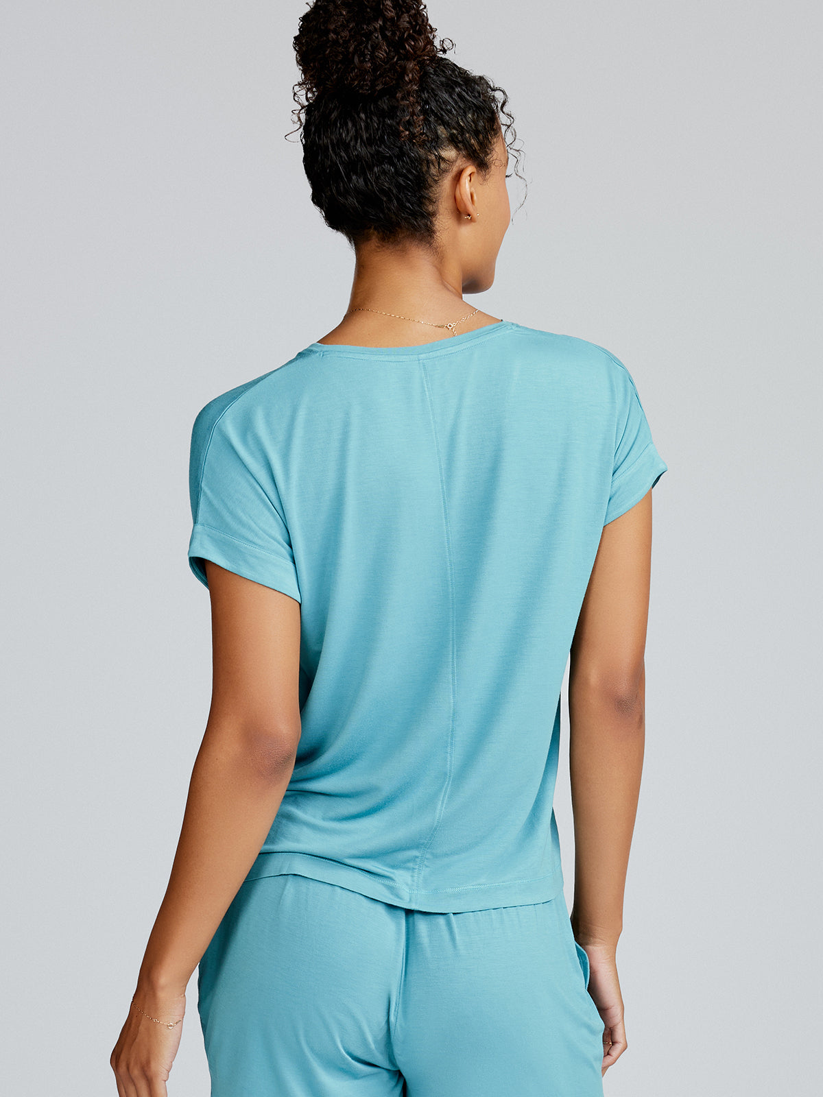 Bamboo Silk T-shirt - tasc Performance (Lagoon)