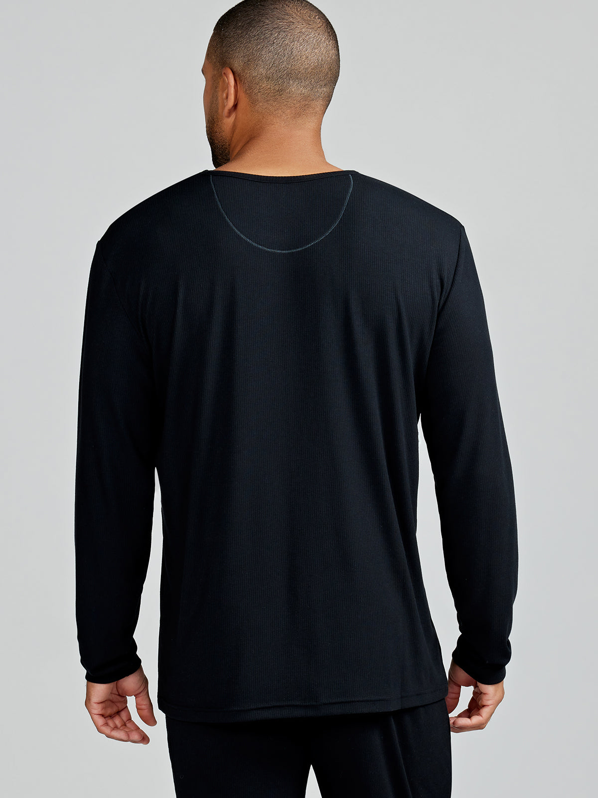 MicroLuxe Rib Long Sleeve - tasc Performance (Black)