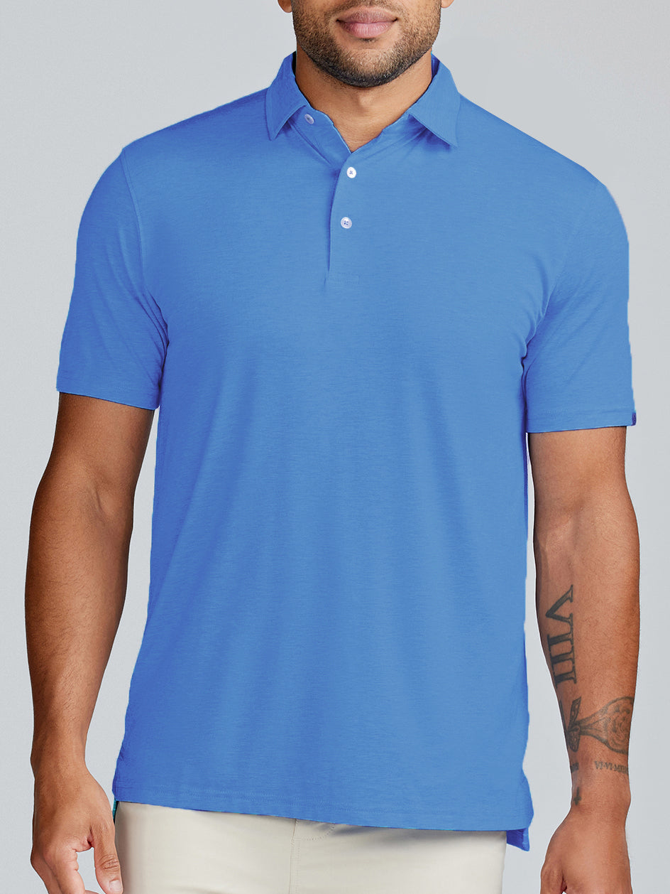 Cloud Lightweight Polo - tasc Performance (BlueTopazHeather)