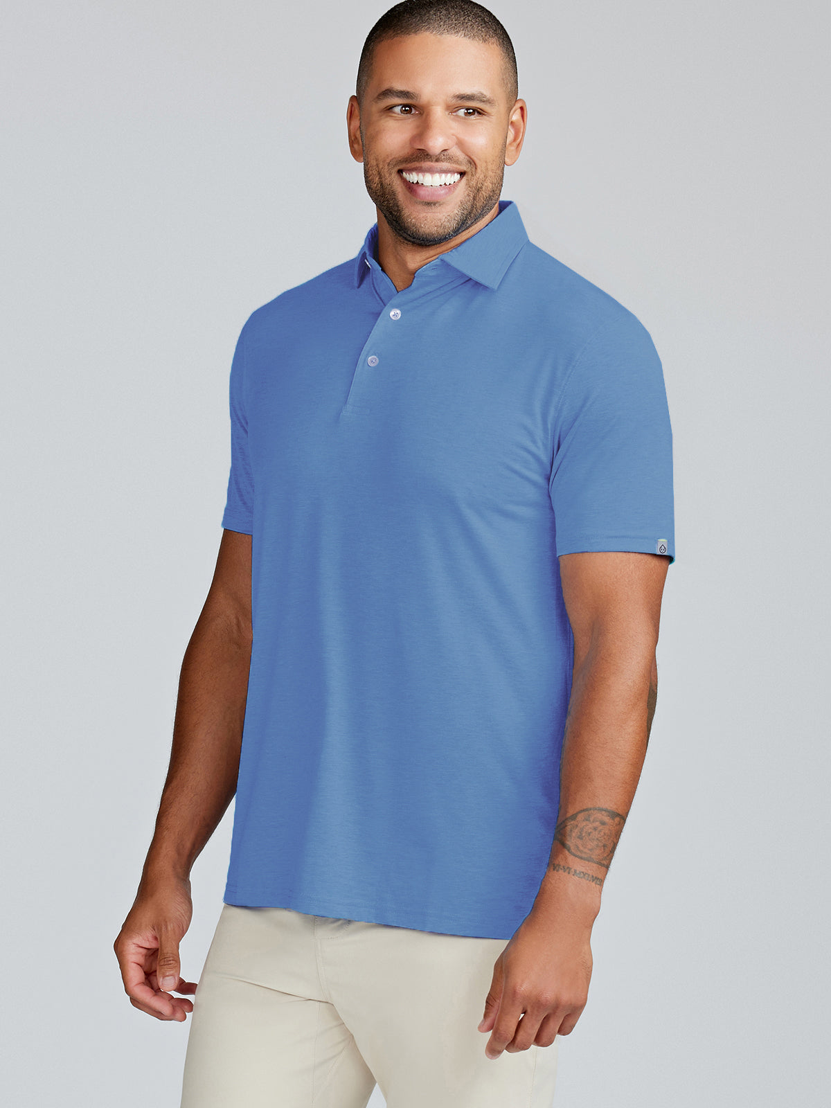 Cloud Lightweight Polo - tasc Performance (BlueTopazHeather)