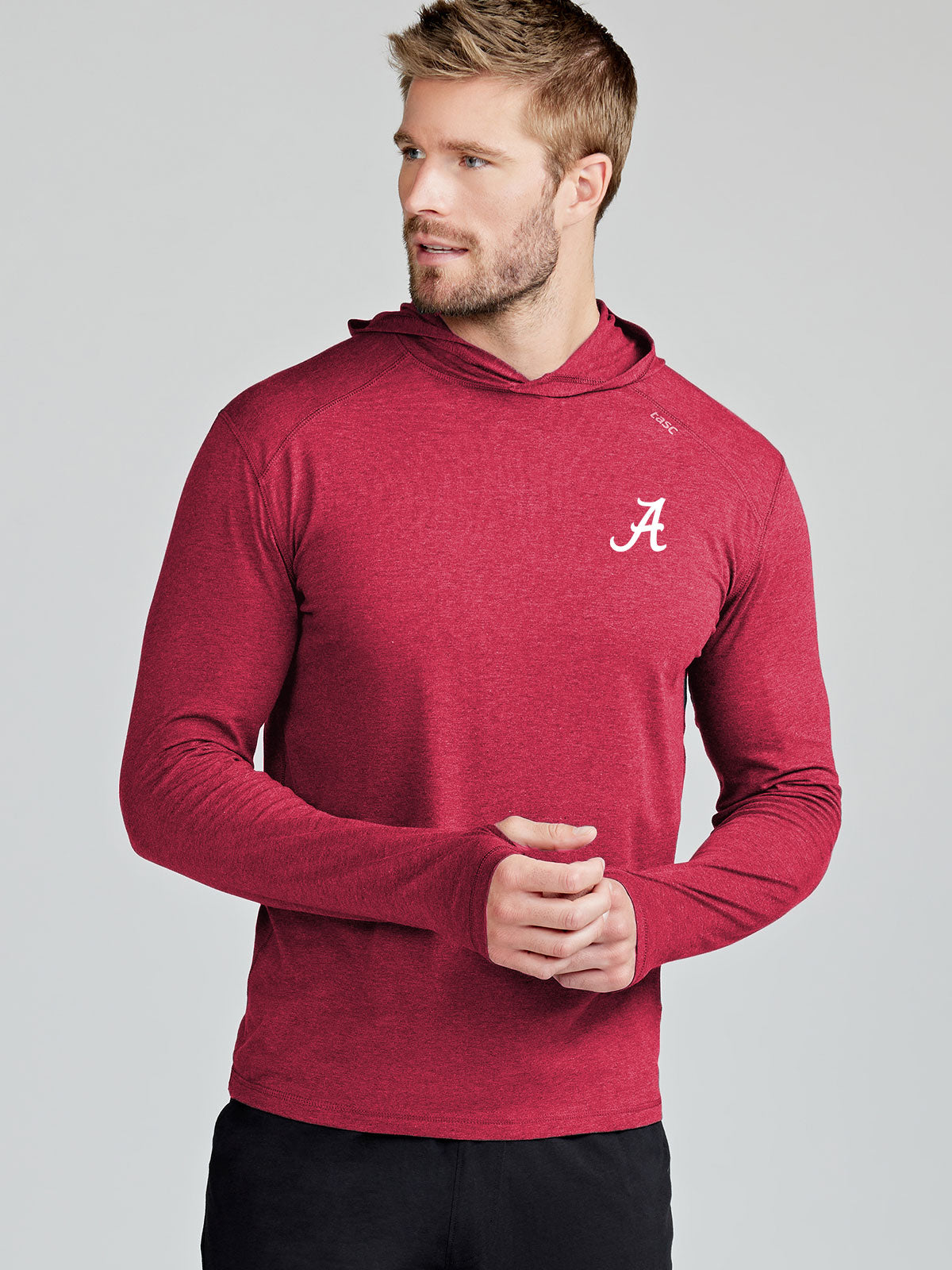 Carrollton Lightweight Hoodie - Alabama - tasc Performance (CrimsonC)