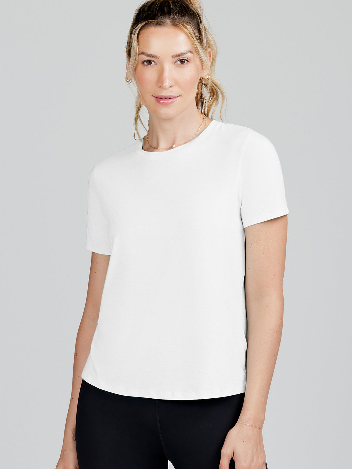 All Day Short Sleeve T-Shirt - tasc Performance (White)