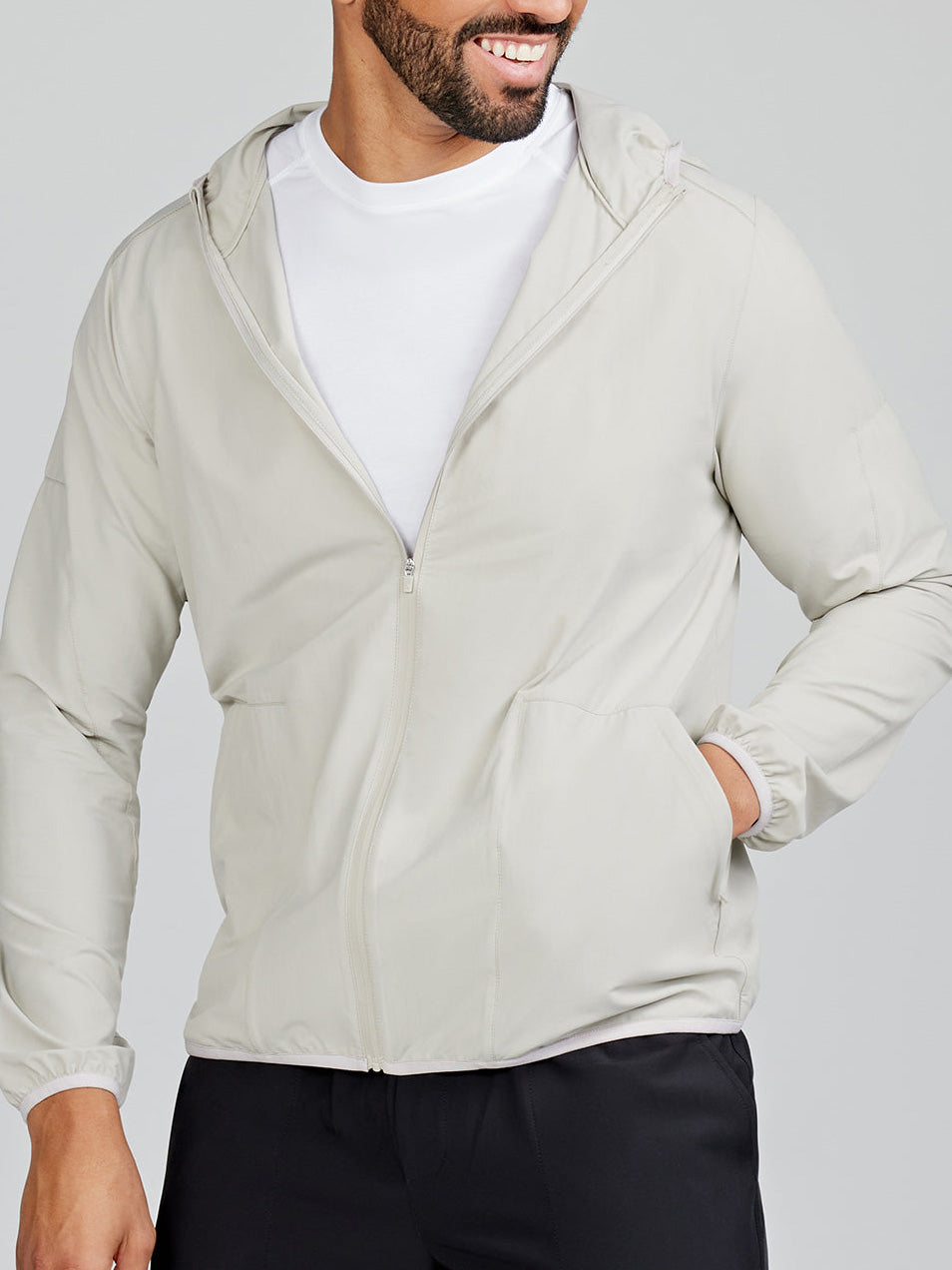 Swift Hooded Windbreaker - tasc Performance (Fossil)