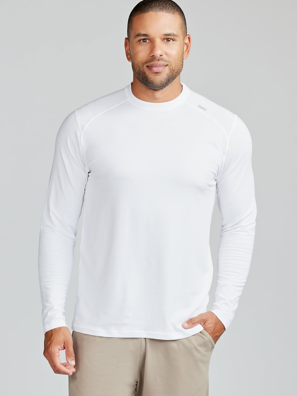 Carrollton Long Sleeve T-Shirt - tasc Performance (White)